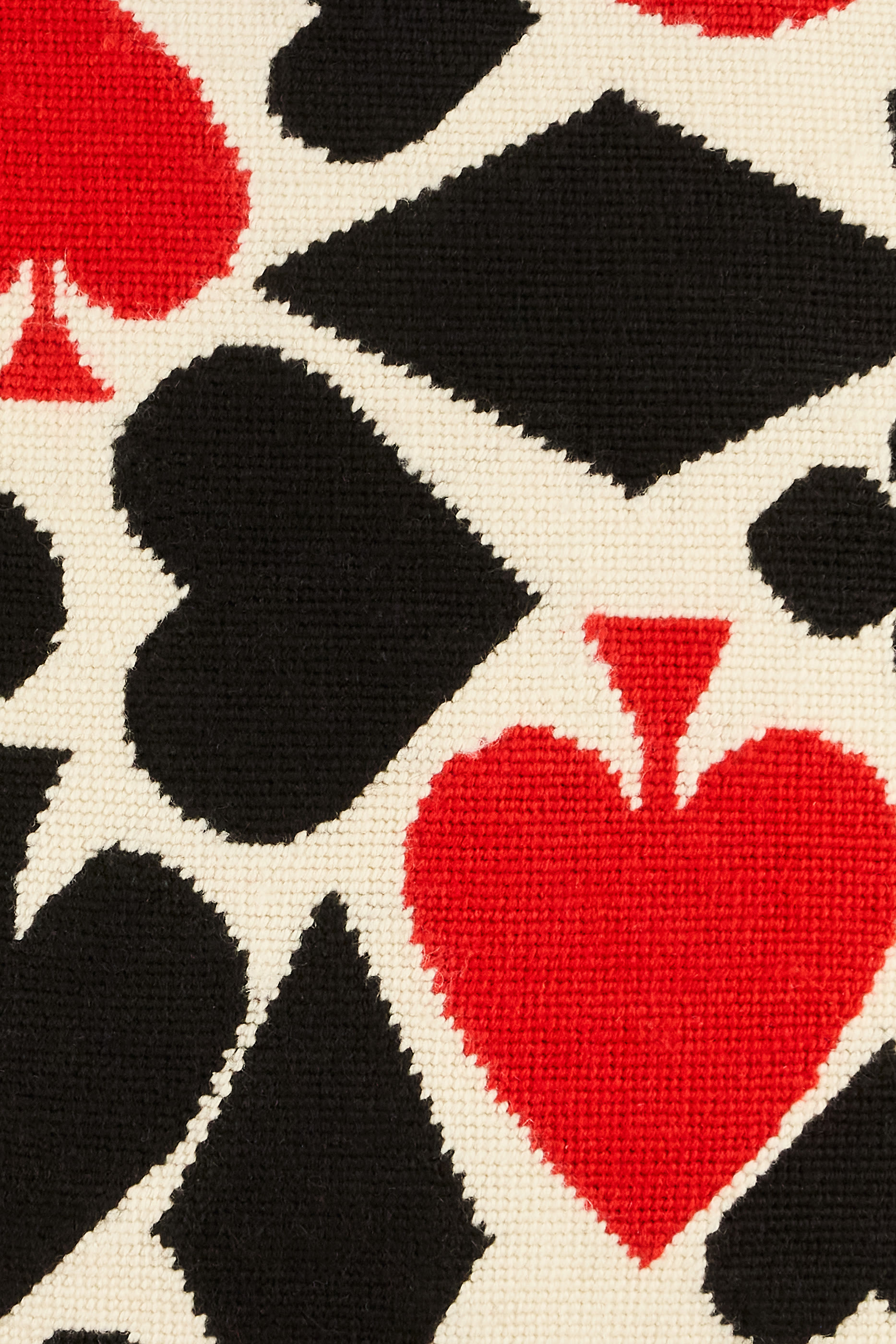 Full Deck Needlepoint Cushion