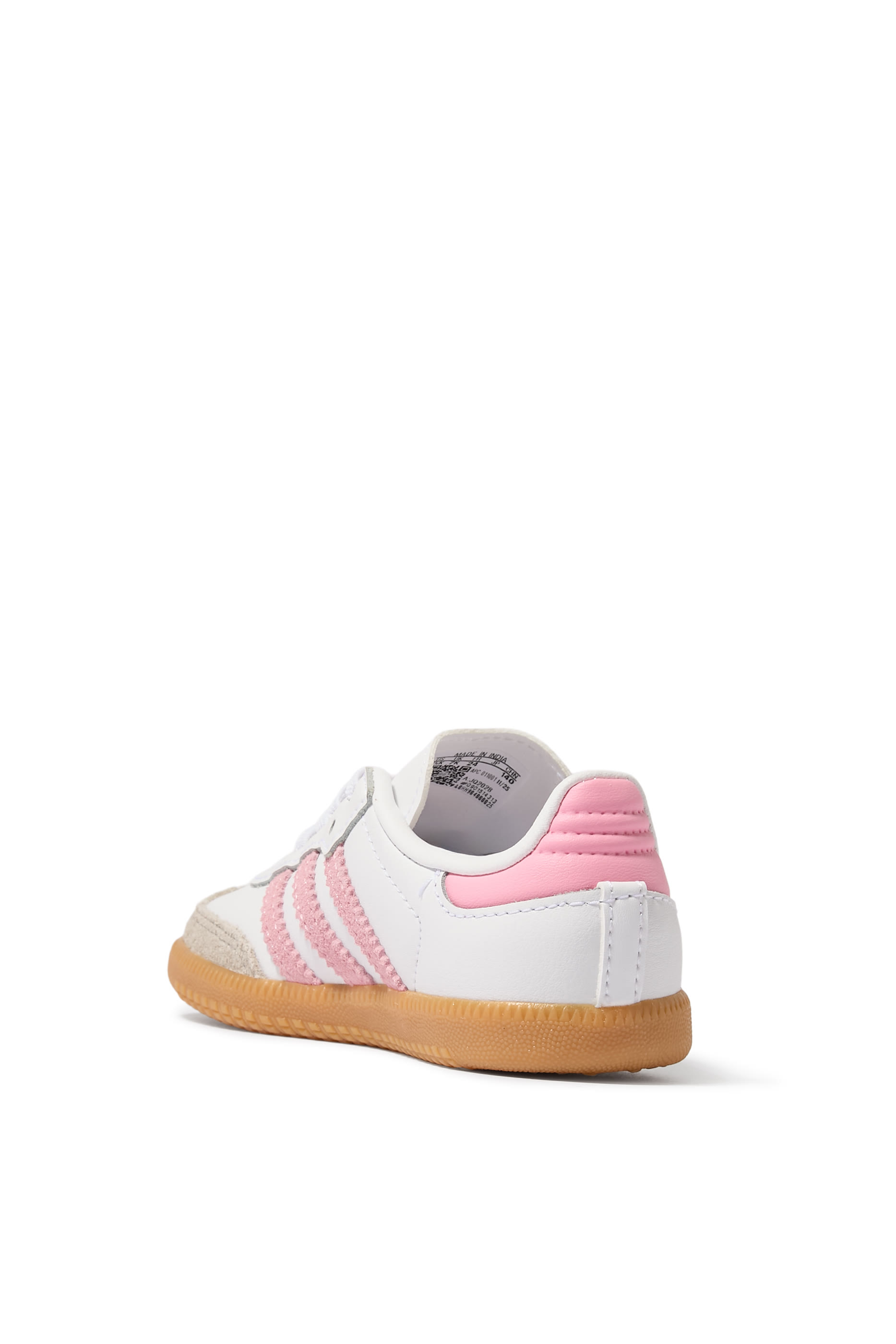 Kids Samba OG Comfort Closure Elastic Lace Sneakers