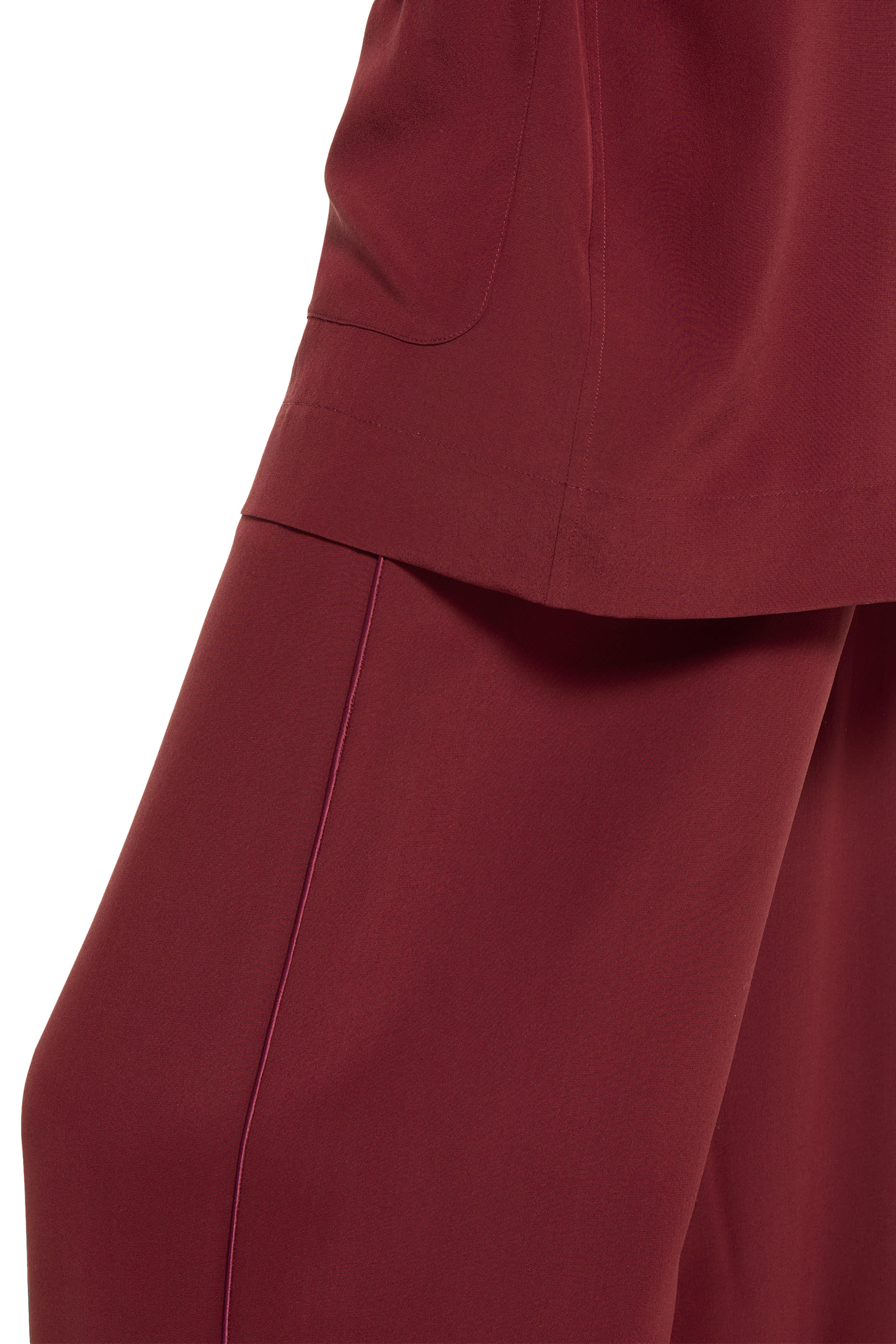 Silk Cr&ecirc;pe De Chine Pants