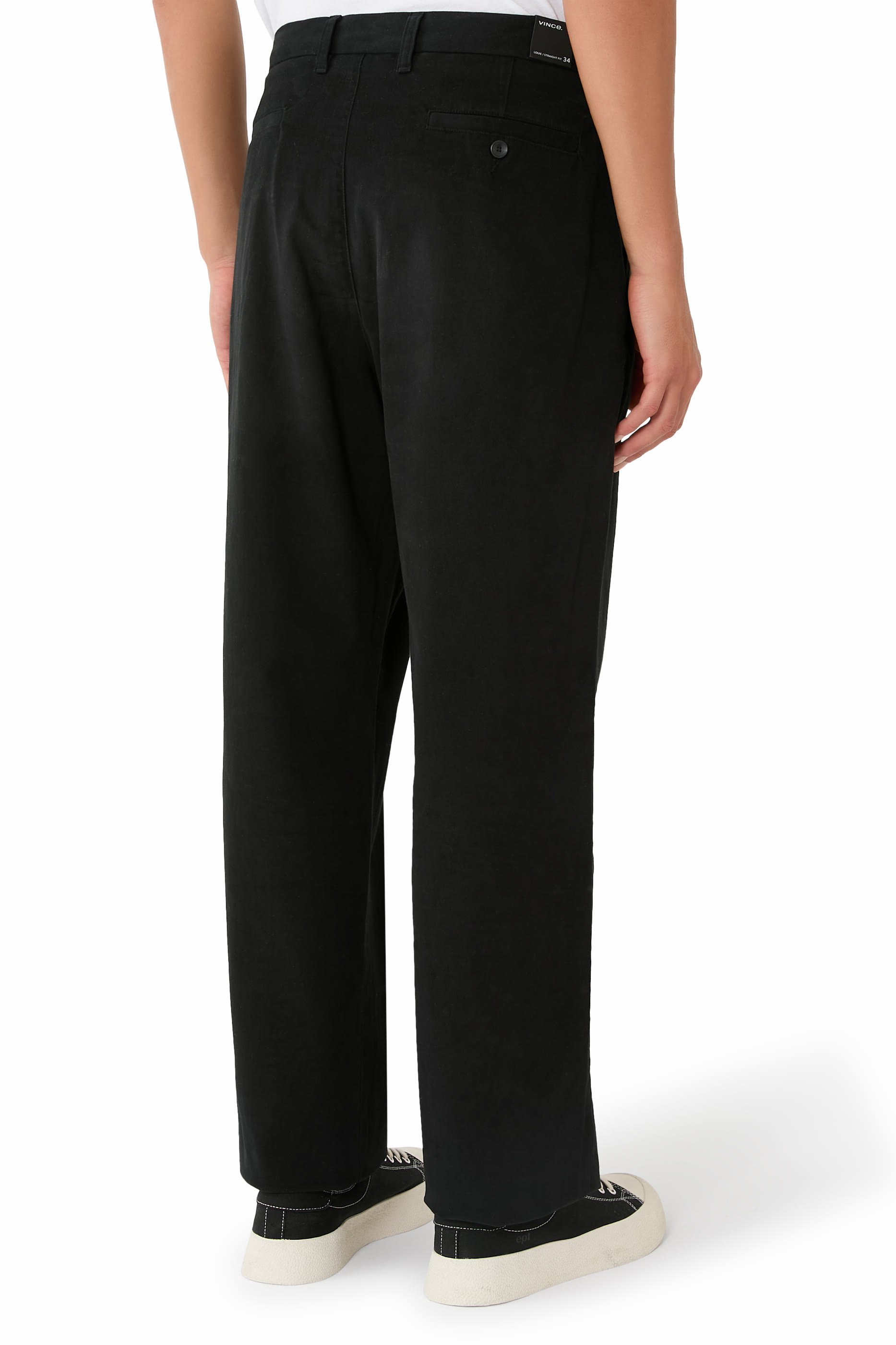 Louie Relaxed Stretch-Cotton Pants
