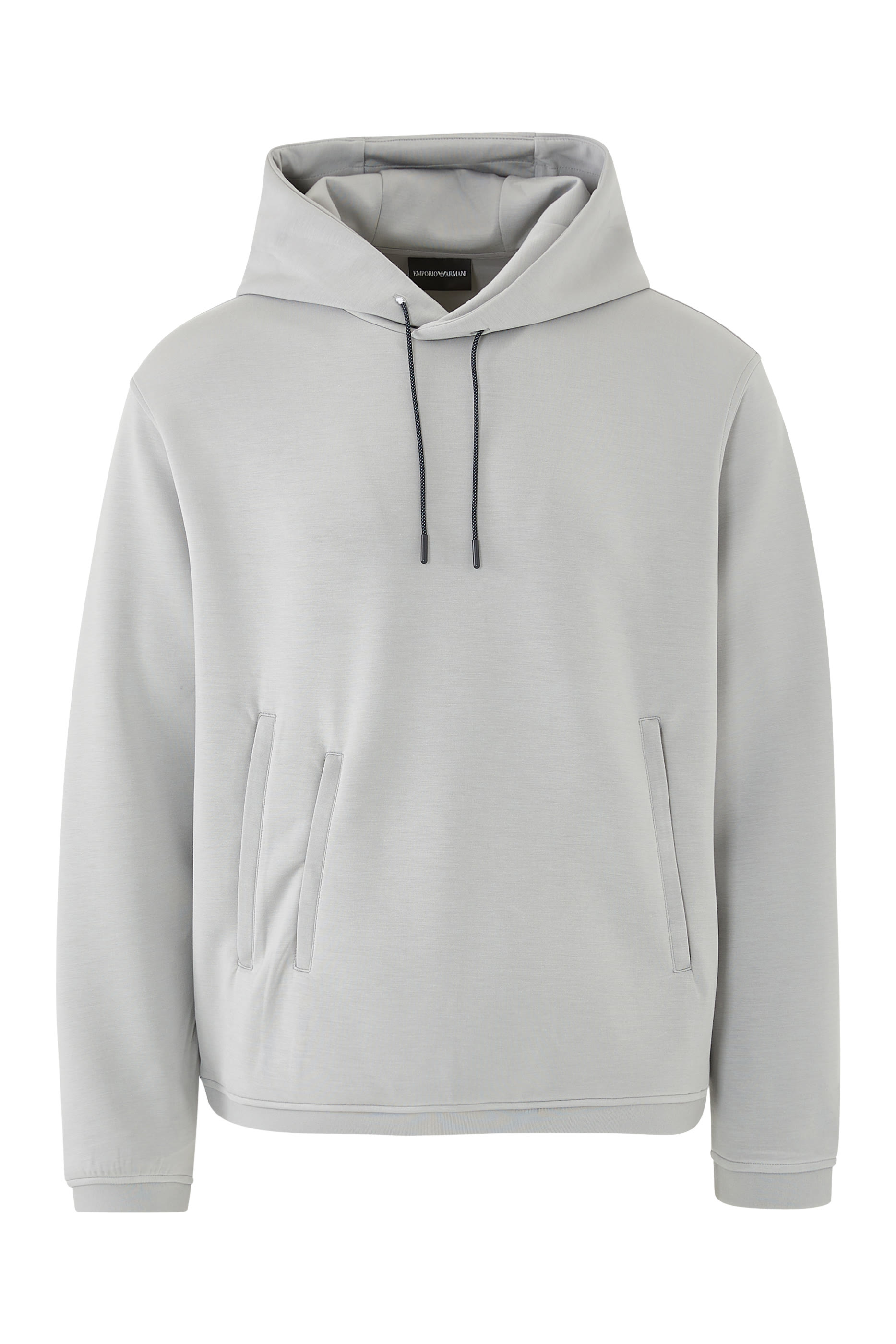 Jersey Hoodie with Eagle Logo Patch