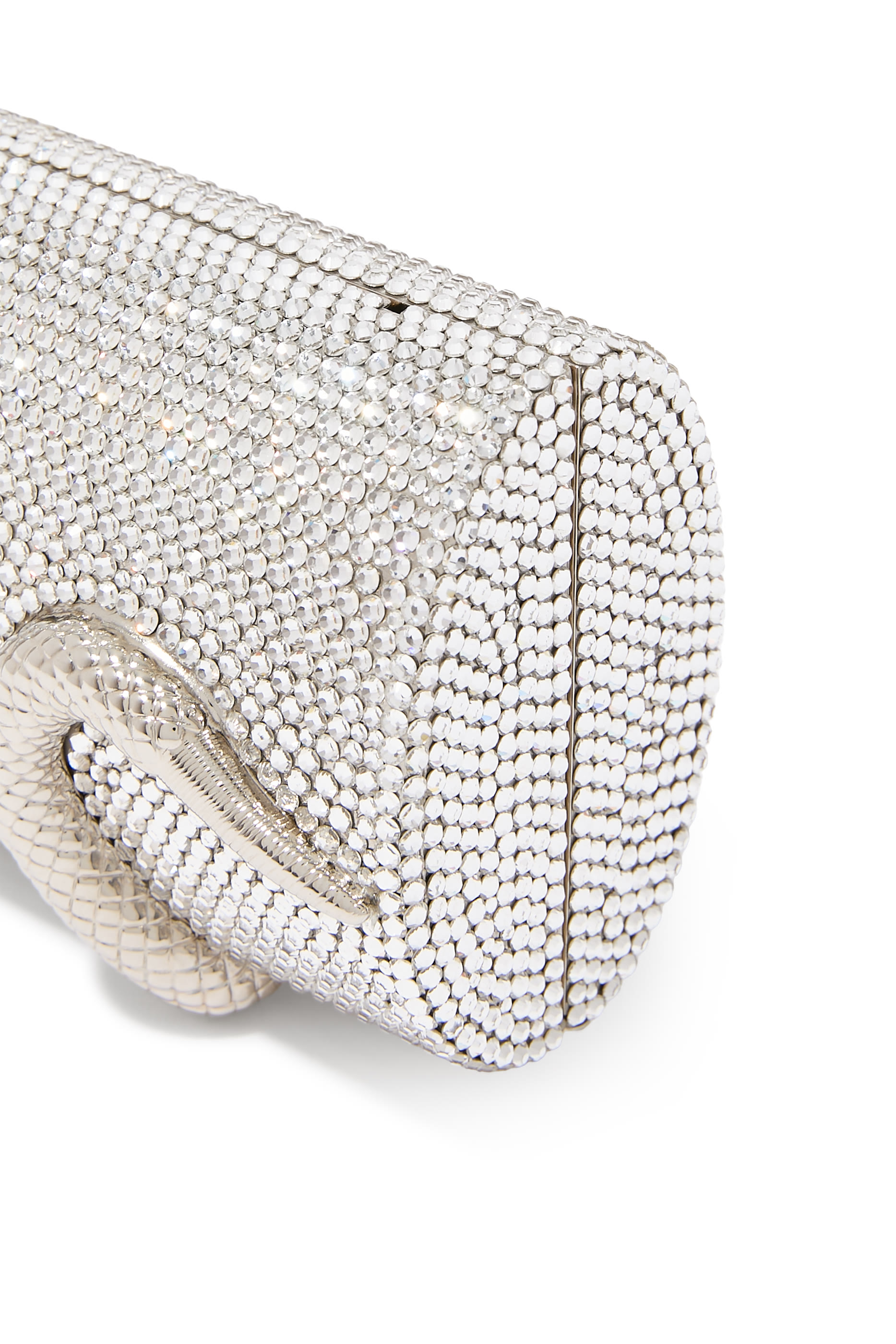  Spiral Snake Crystal Clutch 