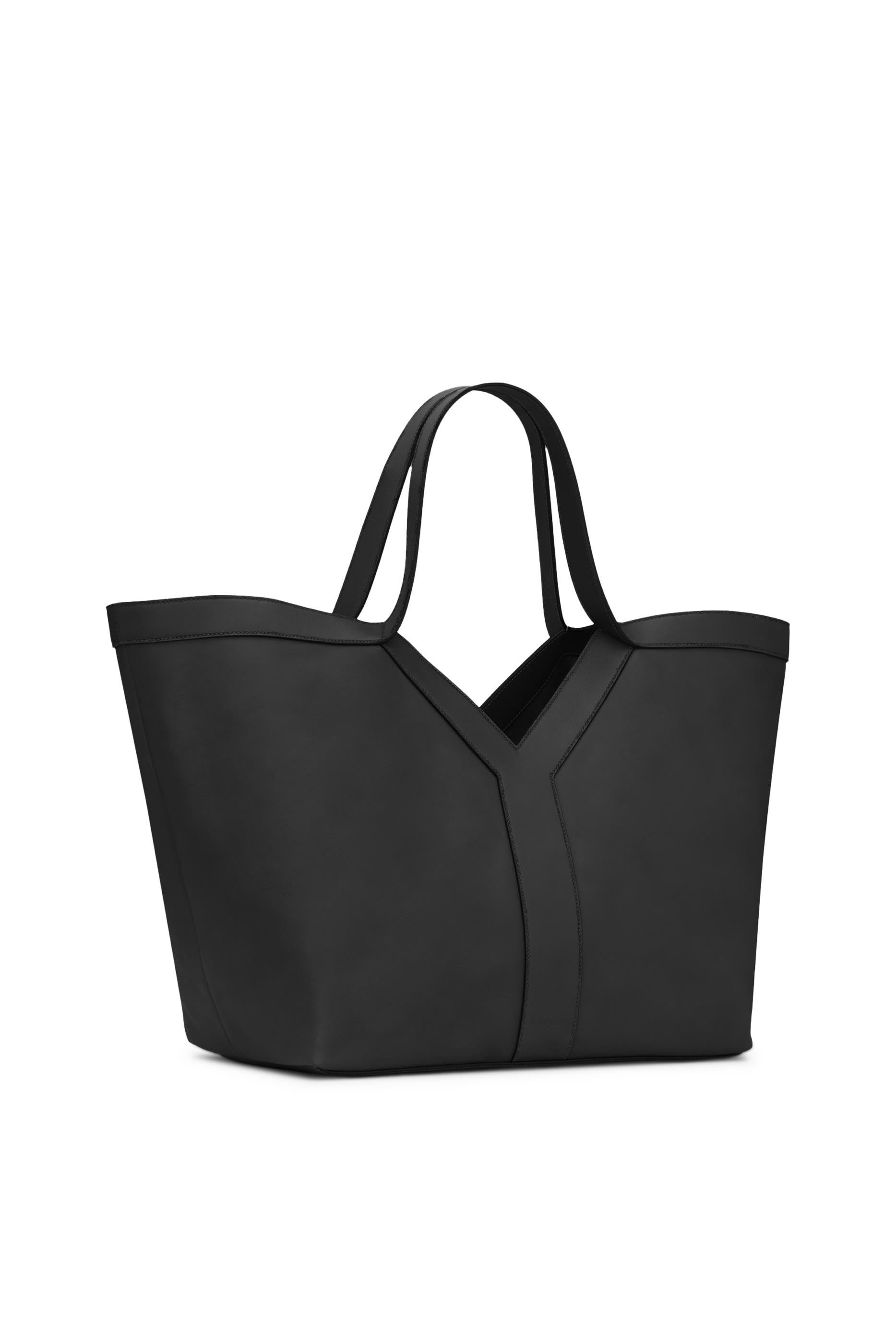 Leather Y Tote