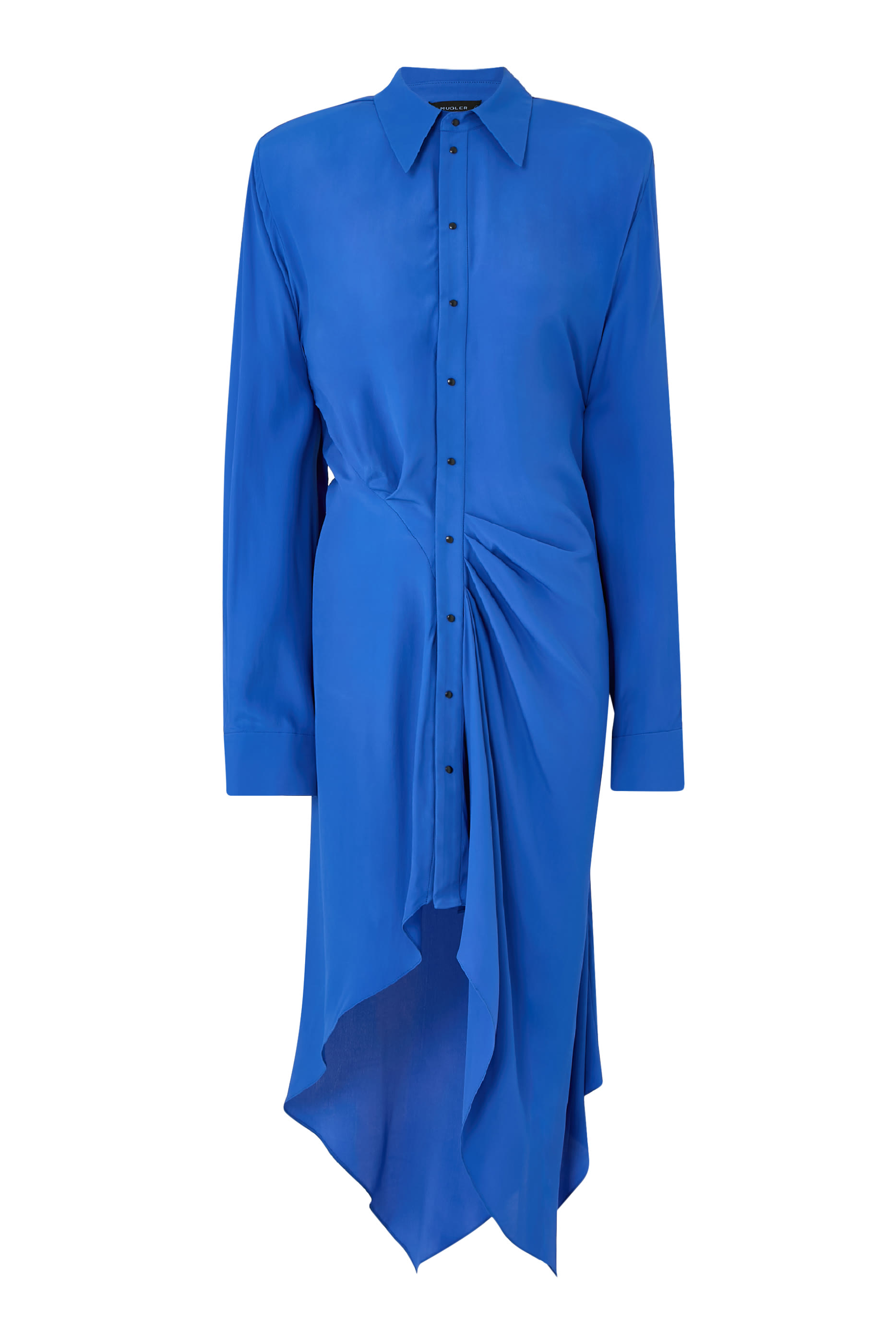 Asymmetric Shirt Dress