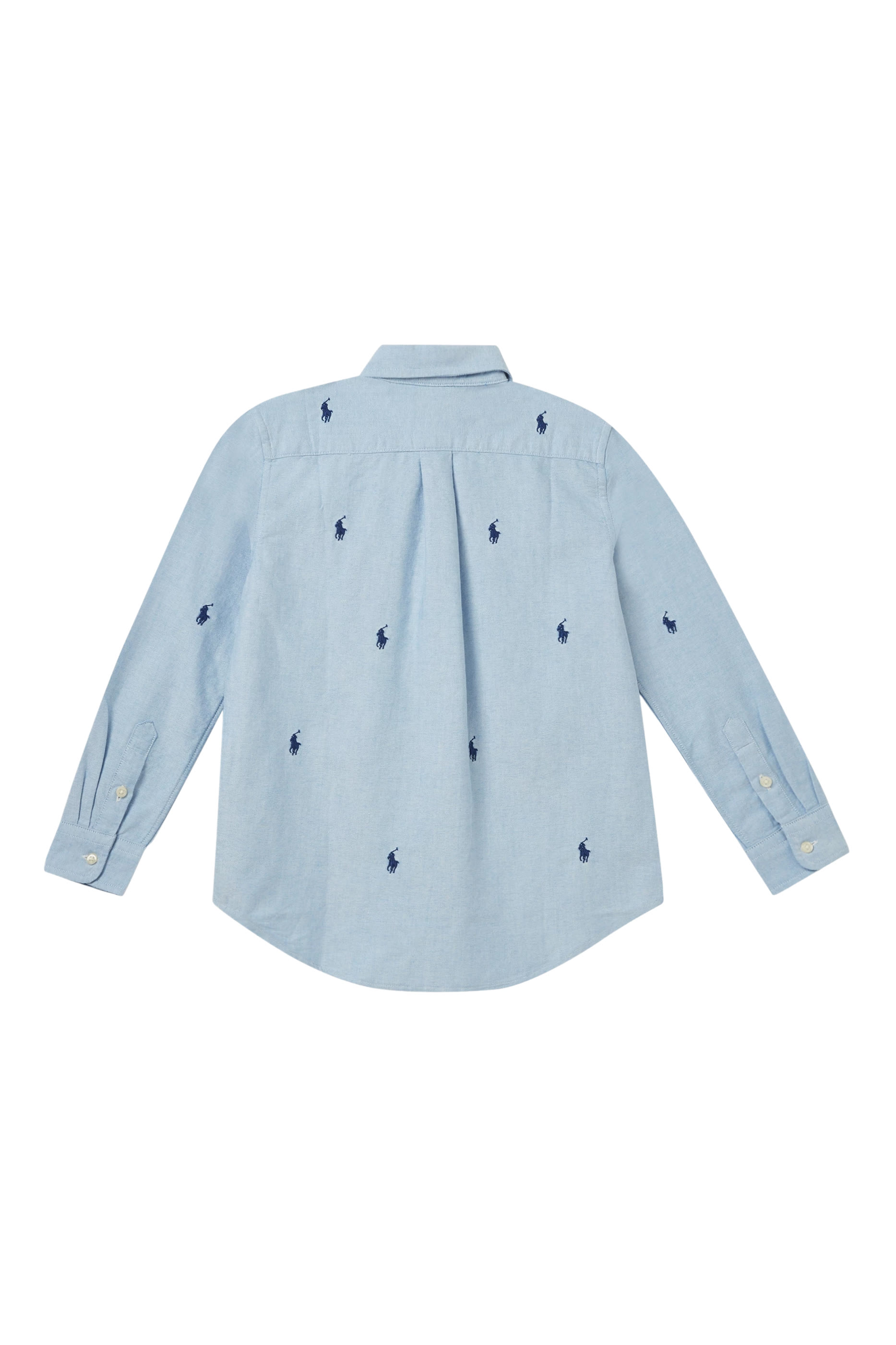 Kids Polo Pony Cotton Oxford Shirt