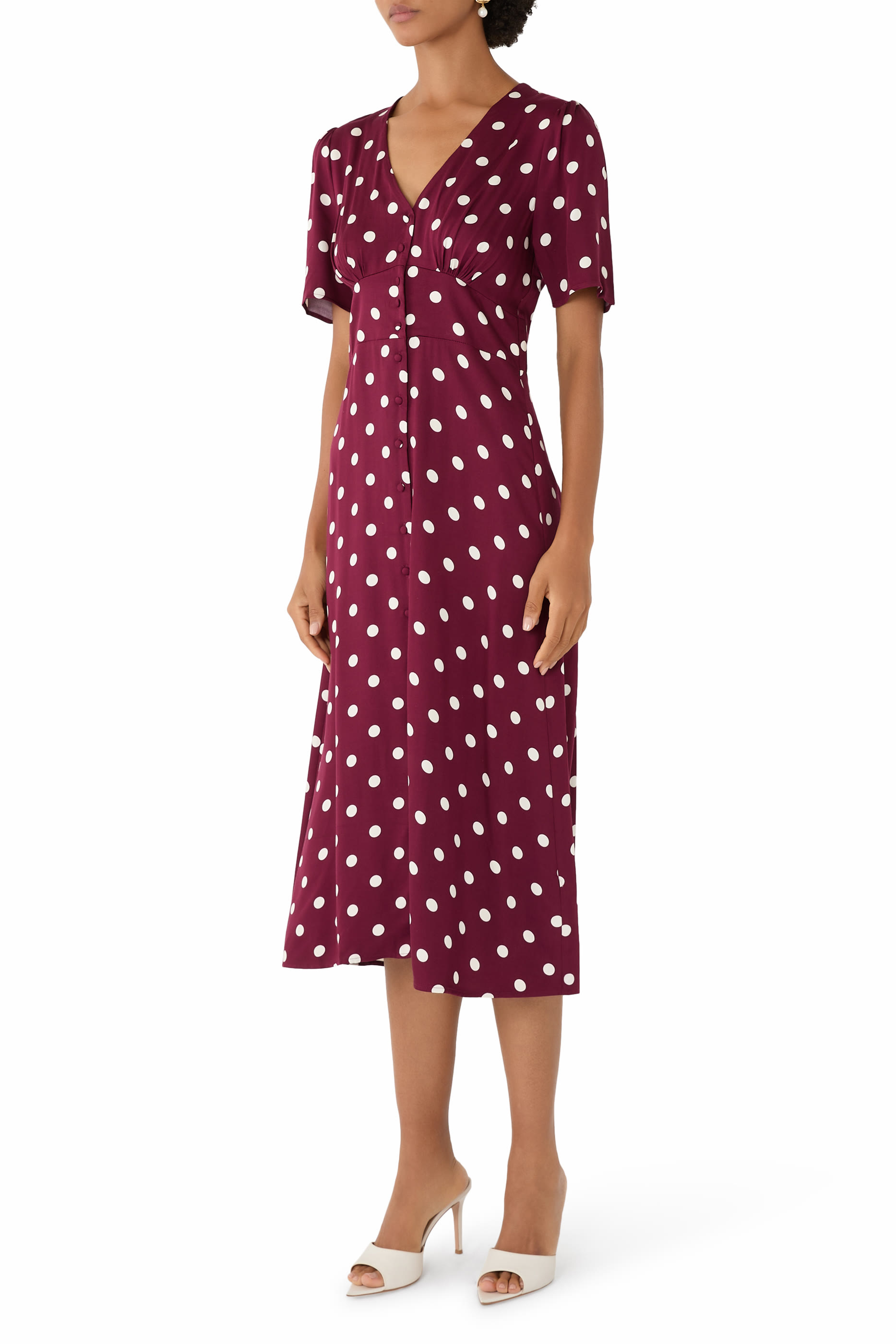Polka Dot Alexa Midi Dress