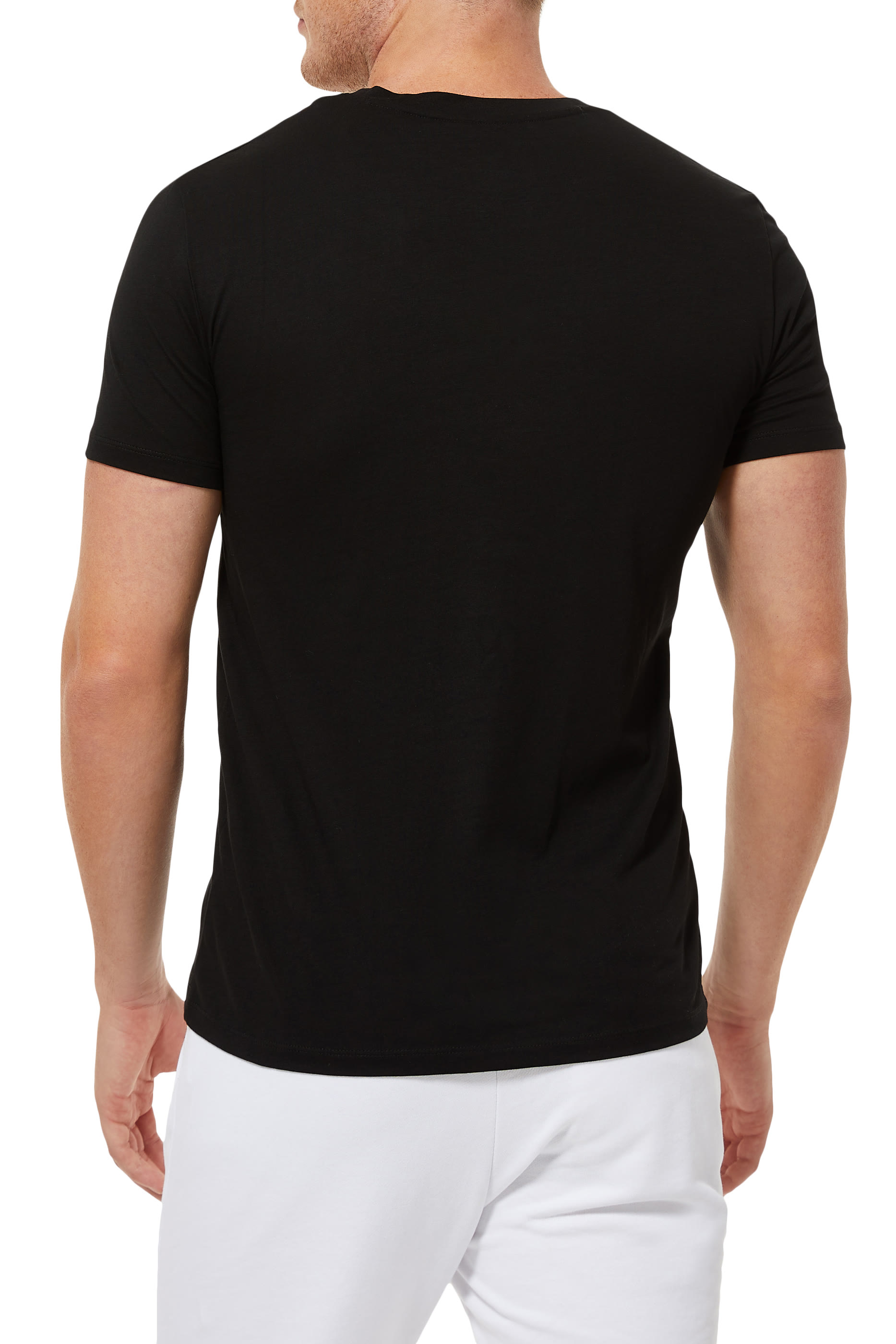 Pima Cotton V-Neck T-Shirt