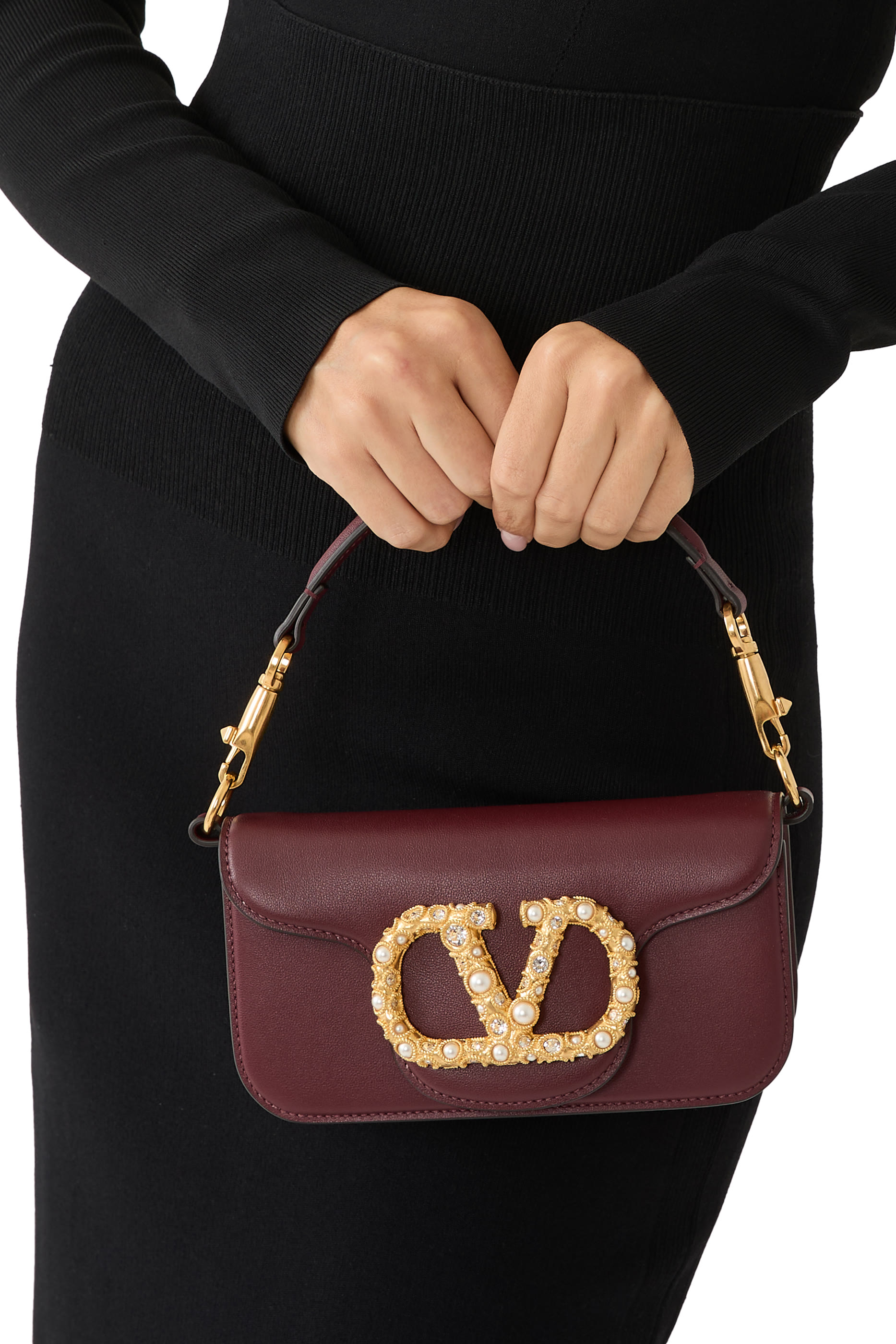 Loc&ograve; Jewel Logo Small Shoulder Bag