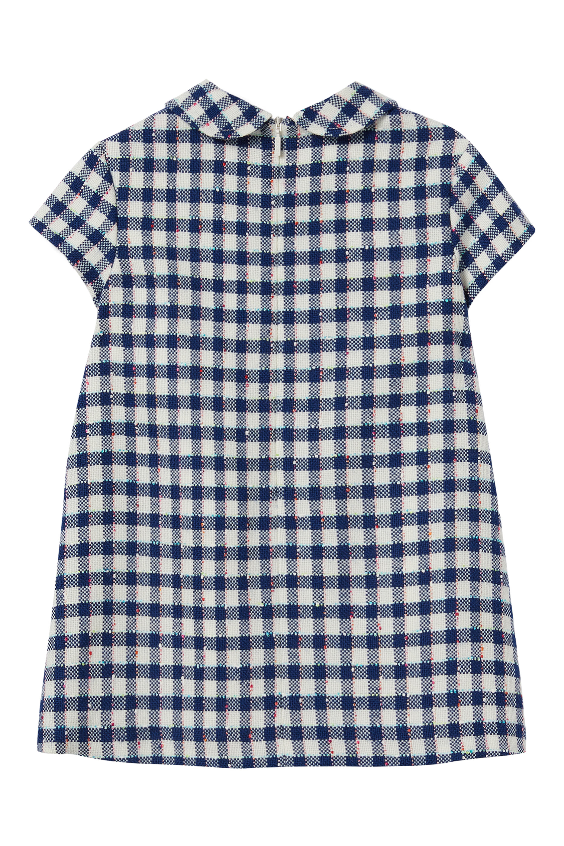 Gingham Wool Dress