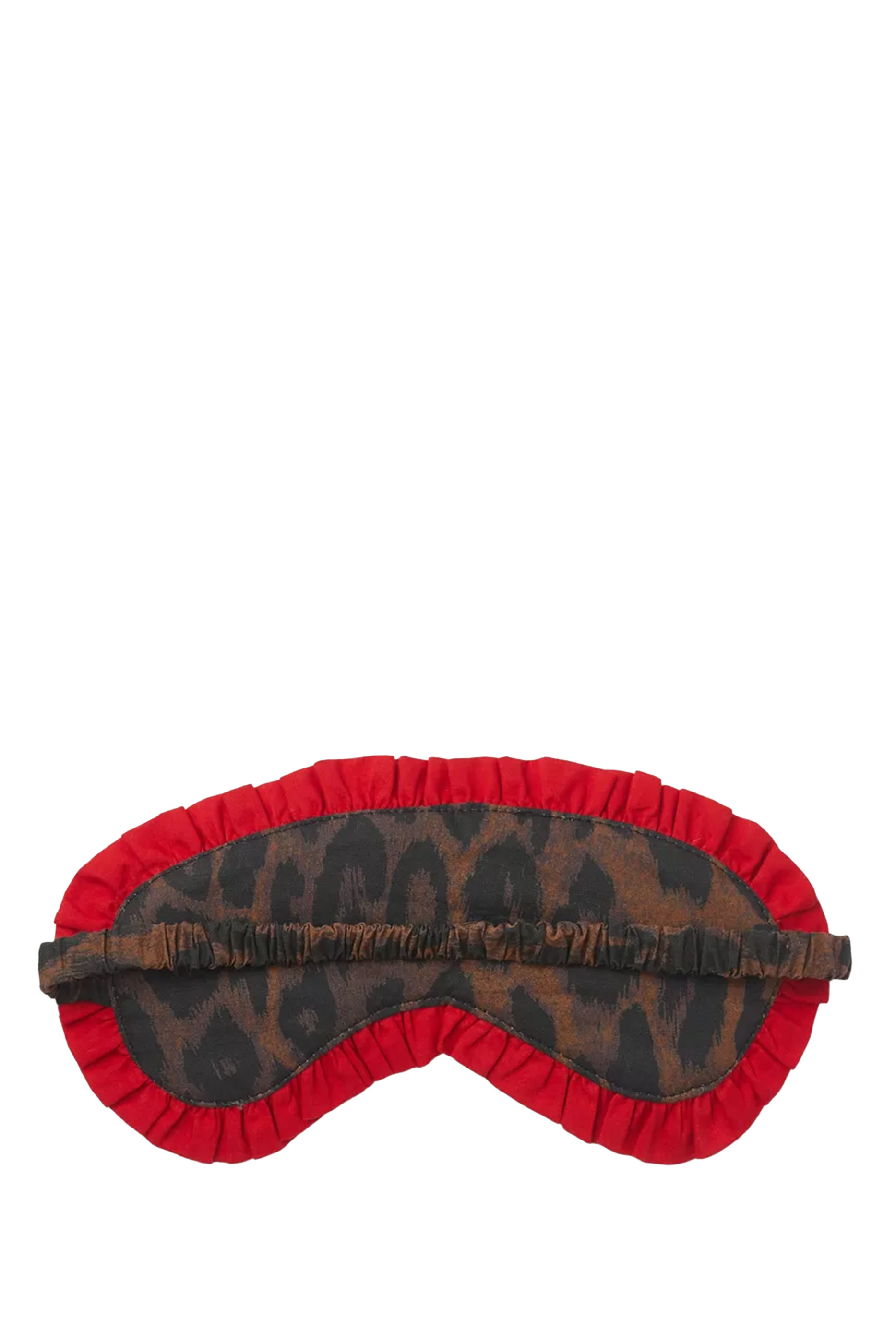 Damson Leopard Print PJ Eye Mask