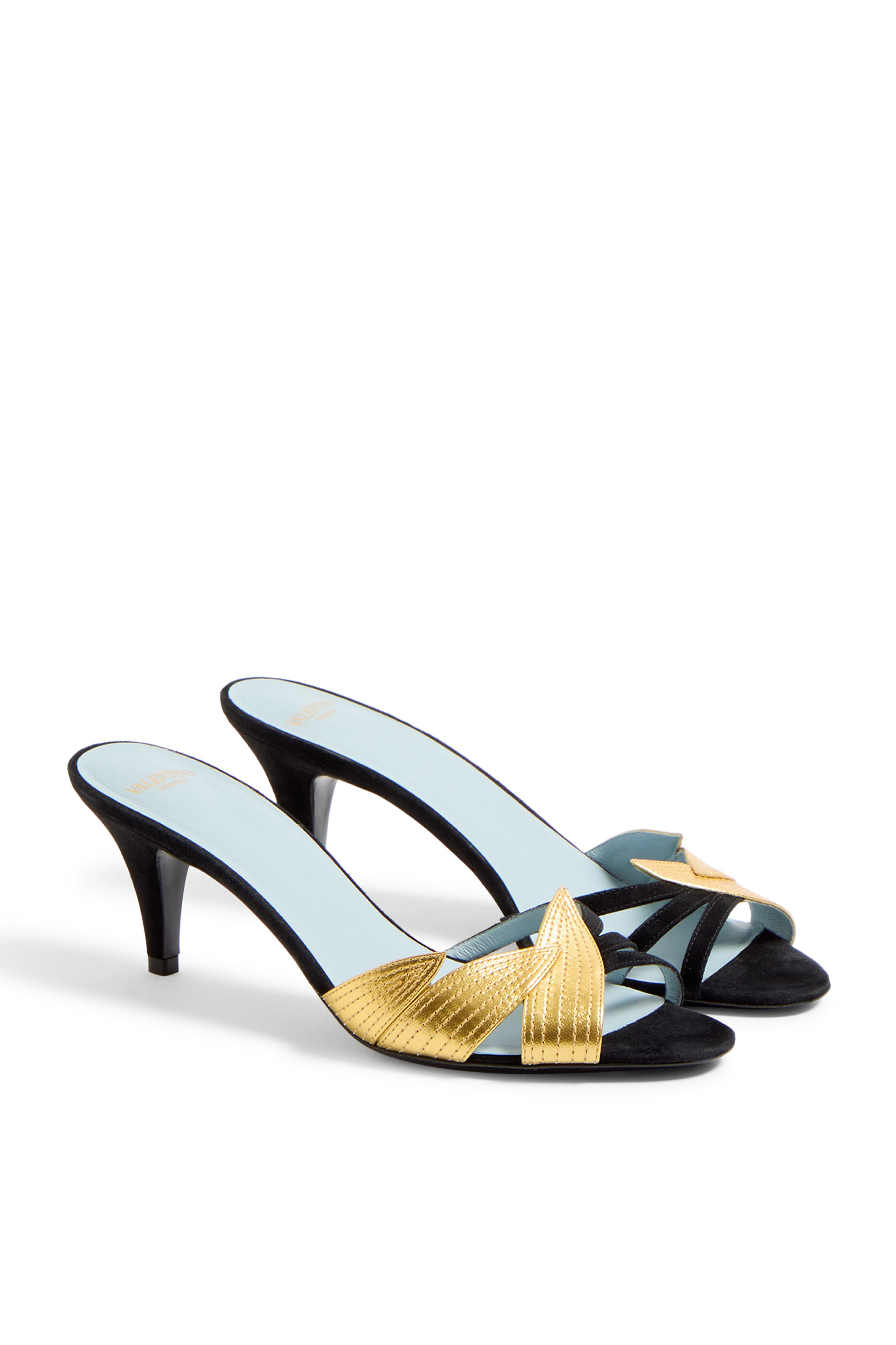 FolieFoliage 65 Suede Slide Sandals