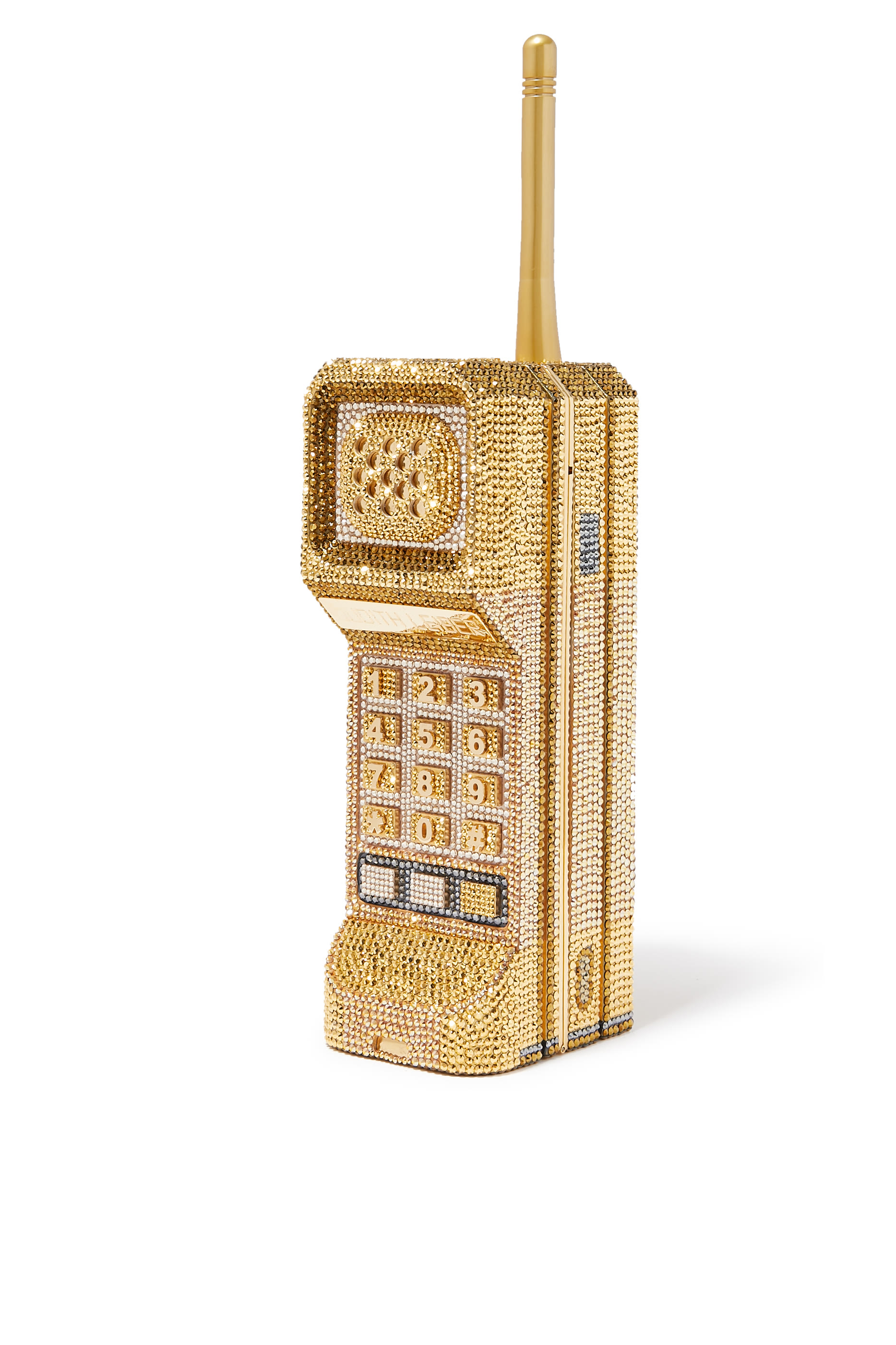 Brick Phone Call Me Clutch