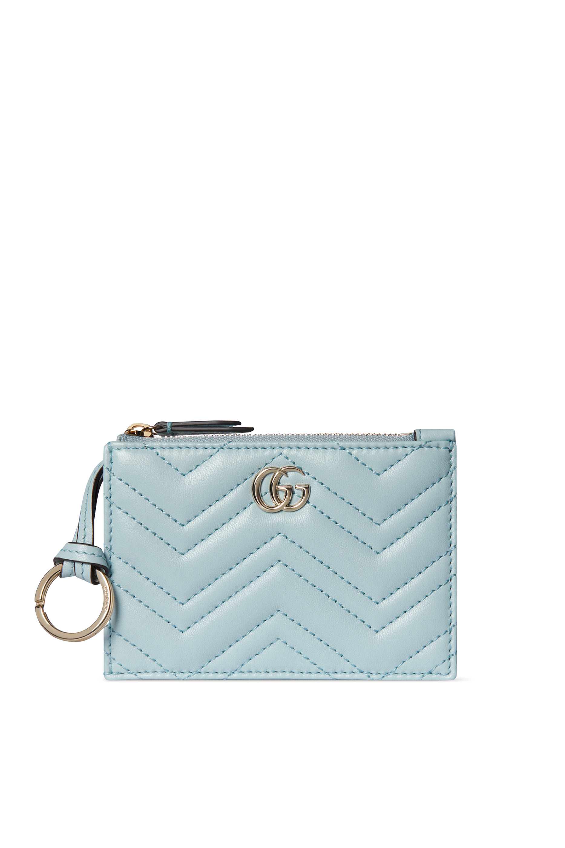 GG Marmont Zip Key Pouch