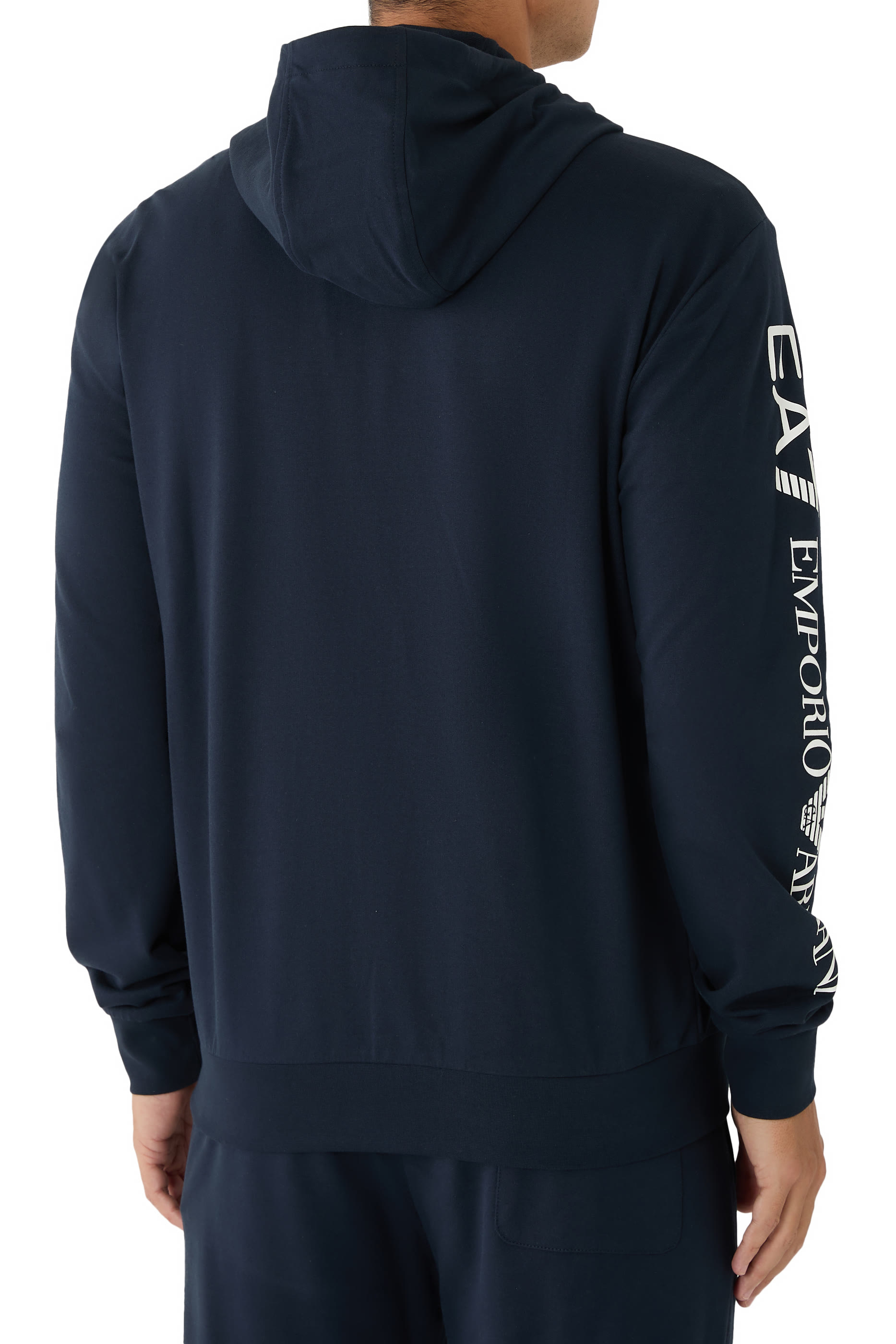 Logo Series Hooded Cotton Sweatshirt 