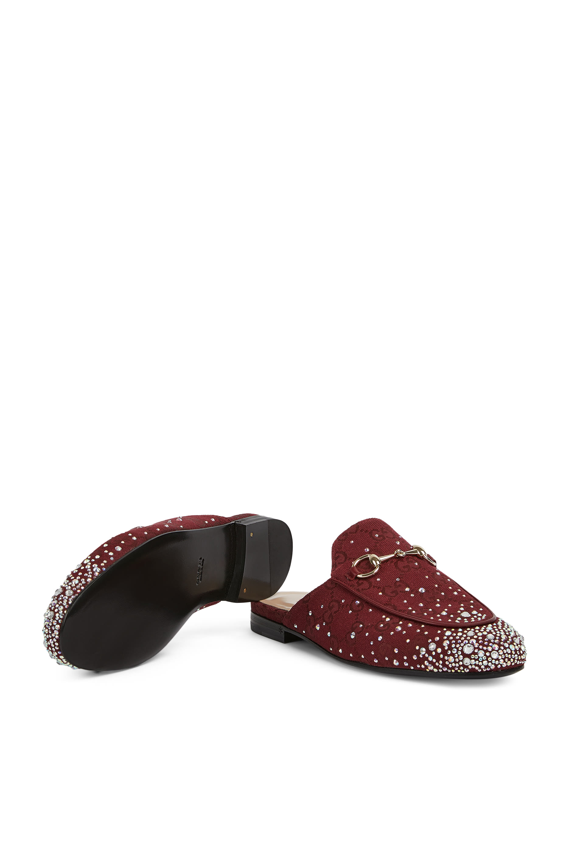 Princetown Slipper with Crystals