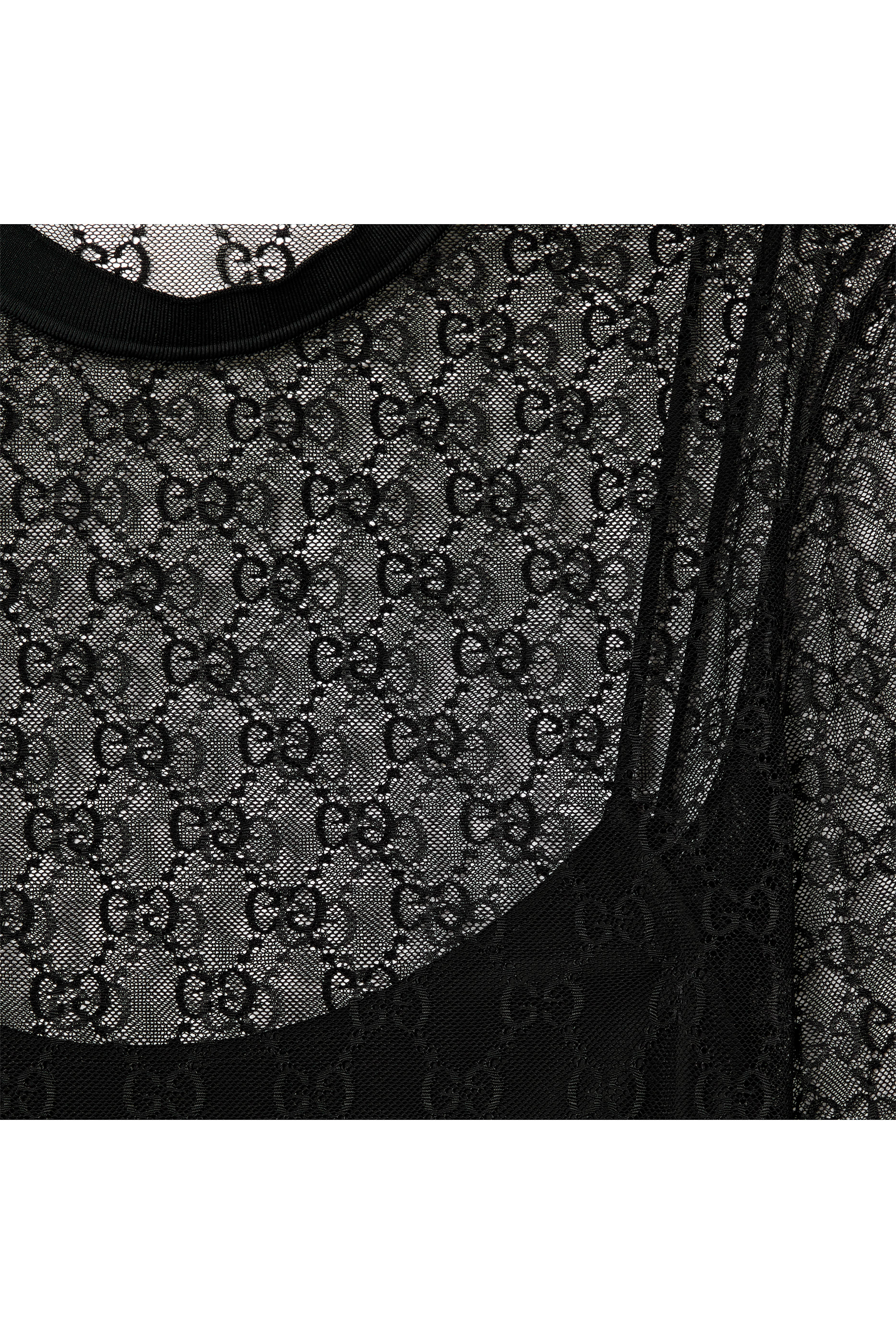  GG Stretch Lace T-Shirt 