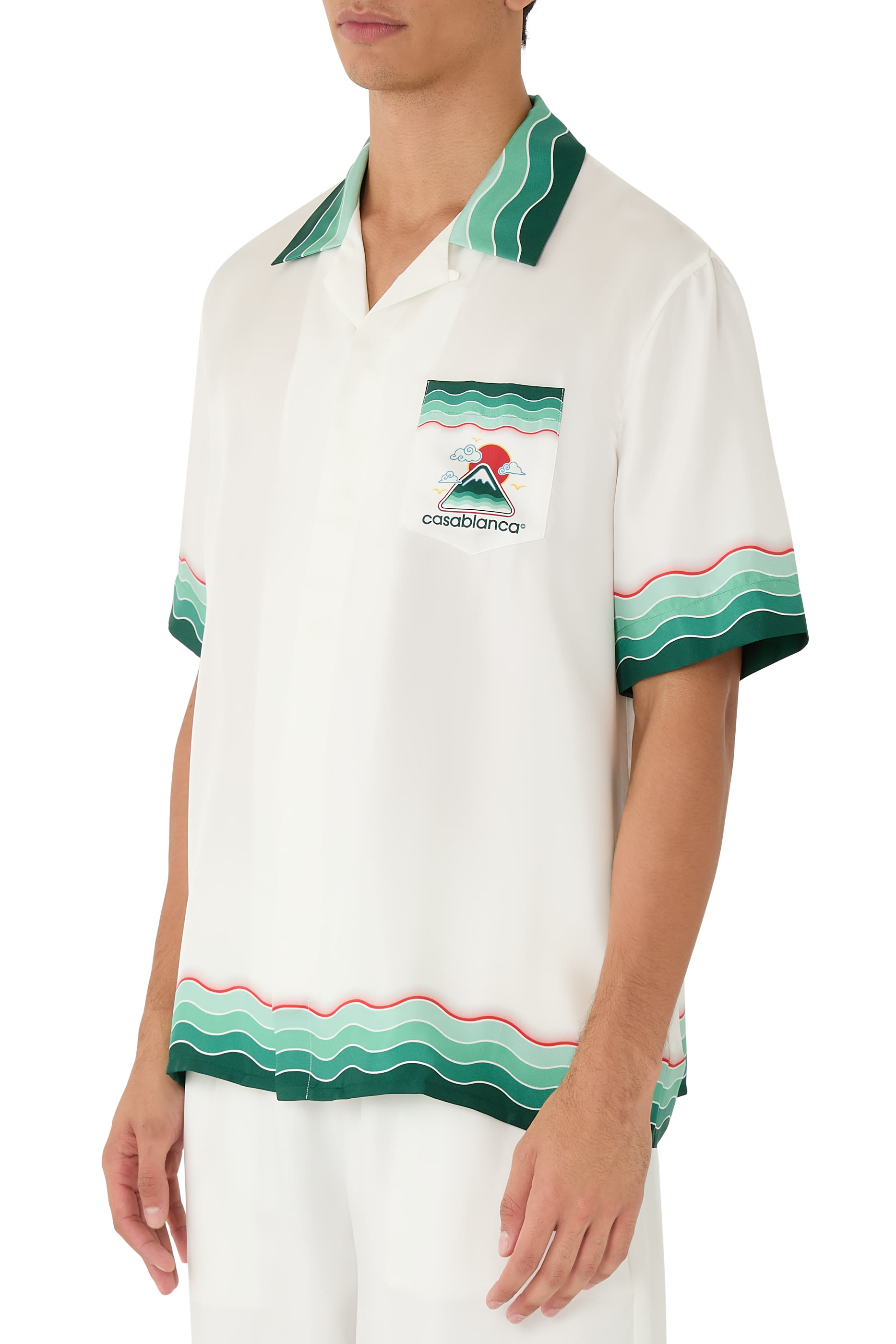 Montagne Ondul&eacute;e Silk Shirt