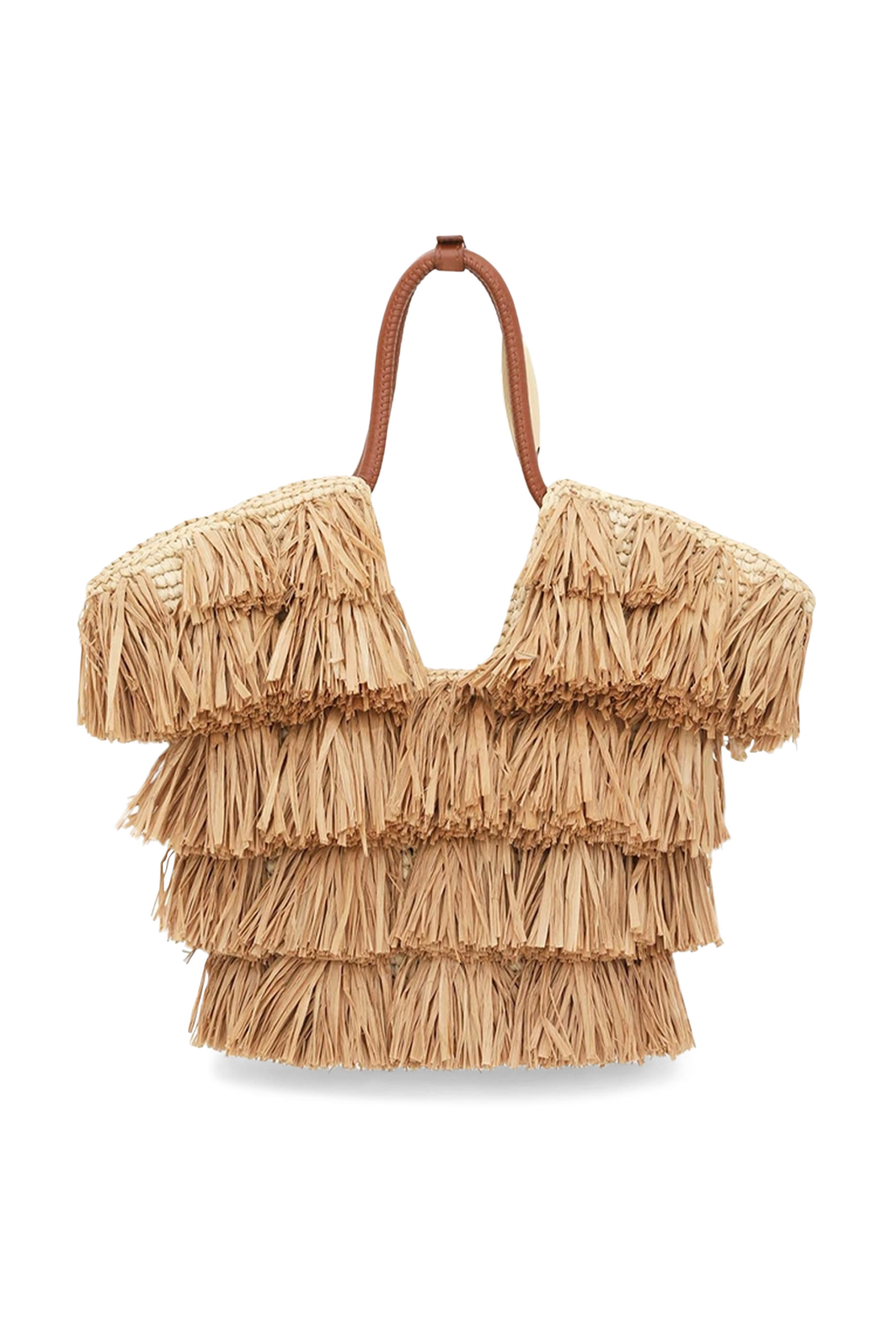 Goldentime Small Fringe Tote Bag