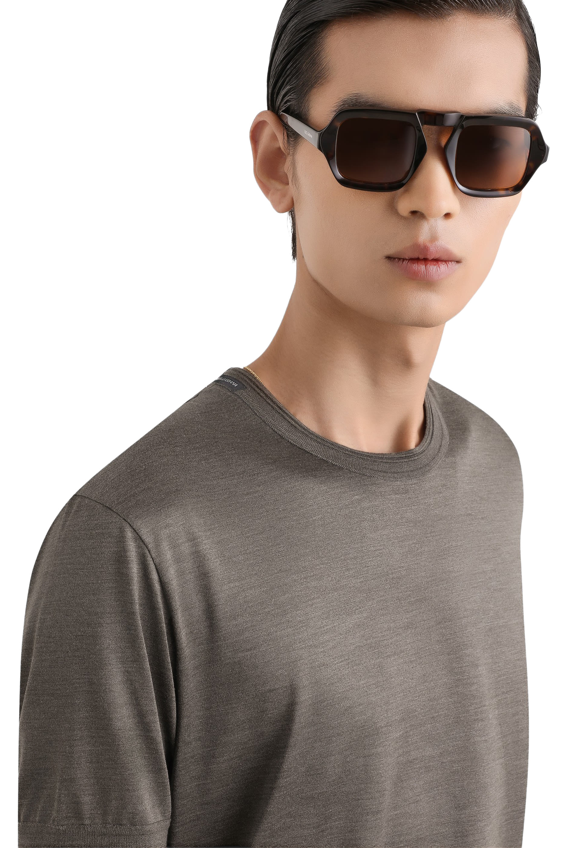 Short Sleeves Silk T-Shirt