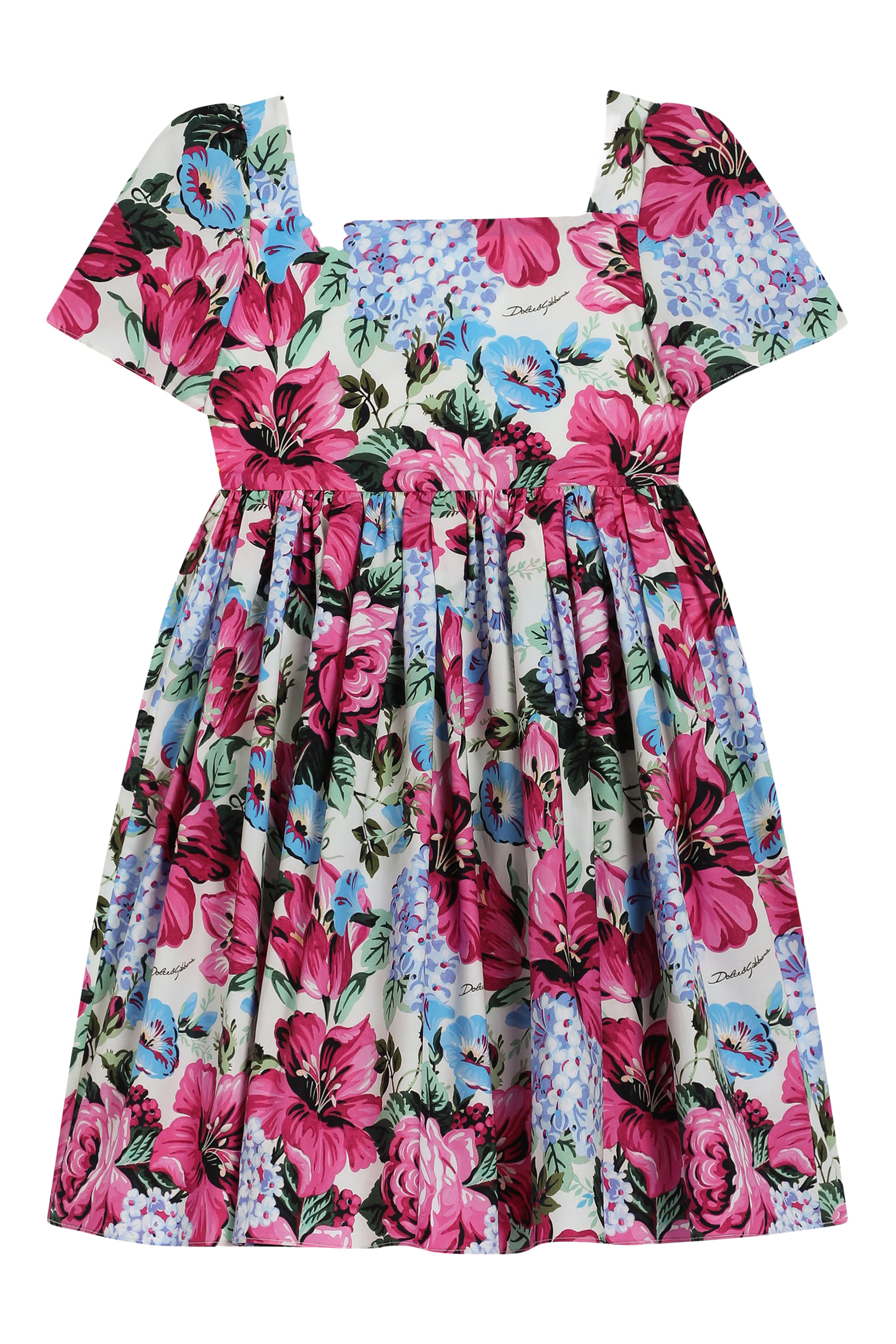 Kids Printed Poplin Dress