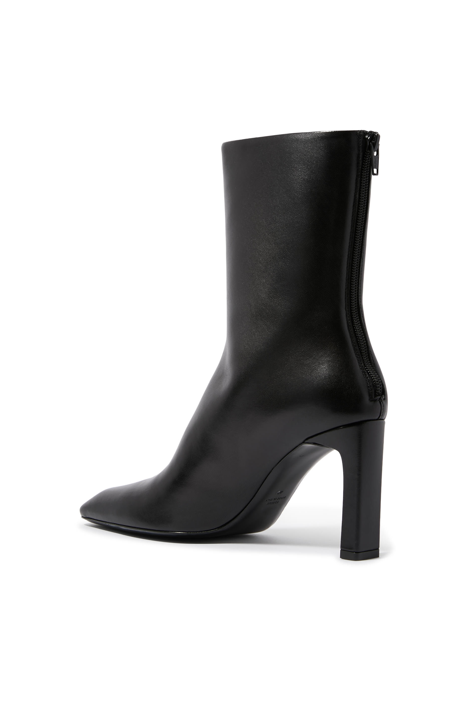 Bar Glossy Leather 85 Boots