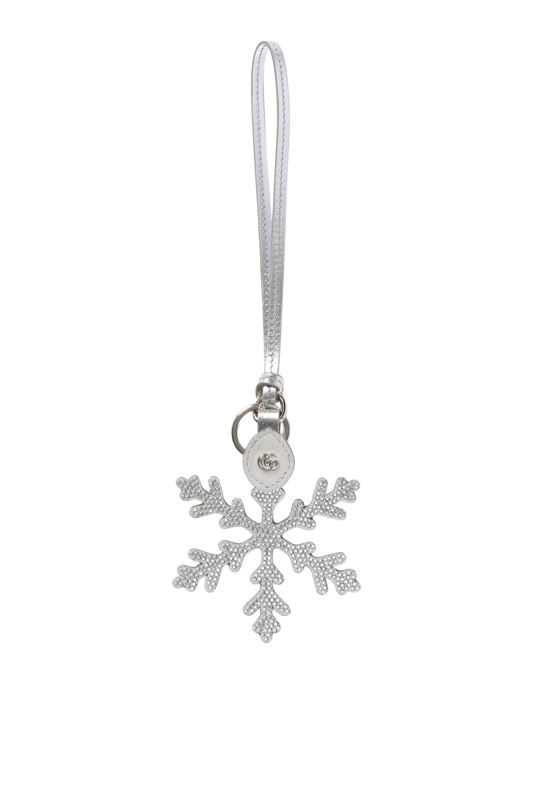 Snowflake-Shaped Bag Charm