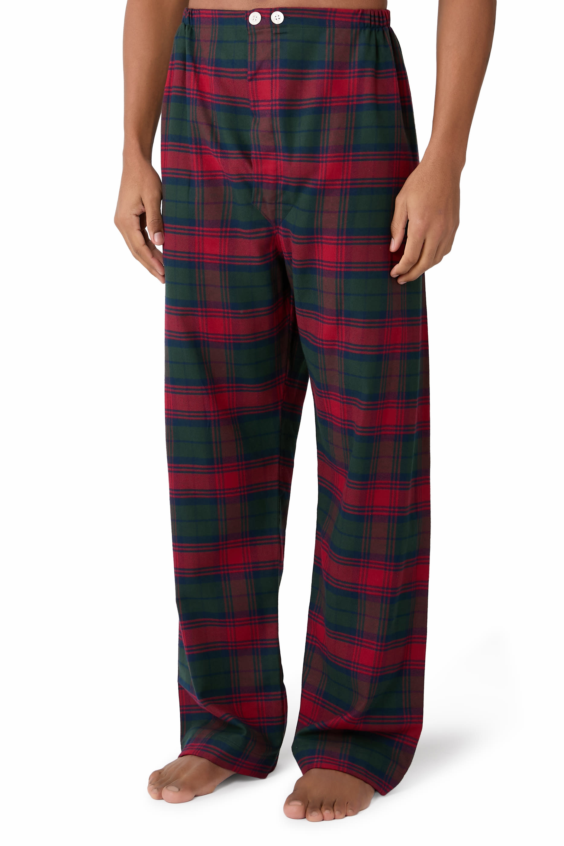 Kelburn Brushed Cotton Classic-Fit Pajamas