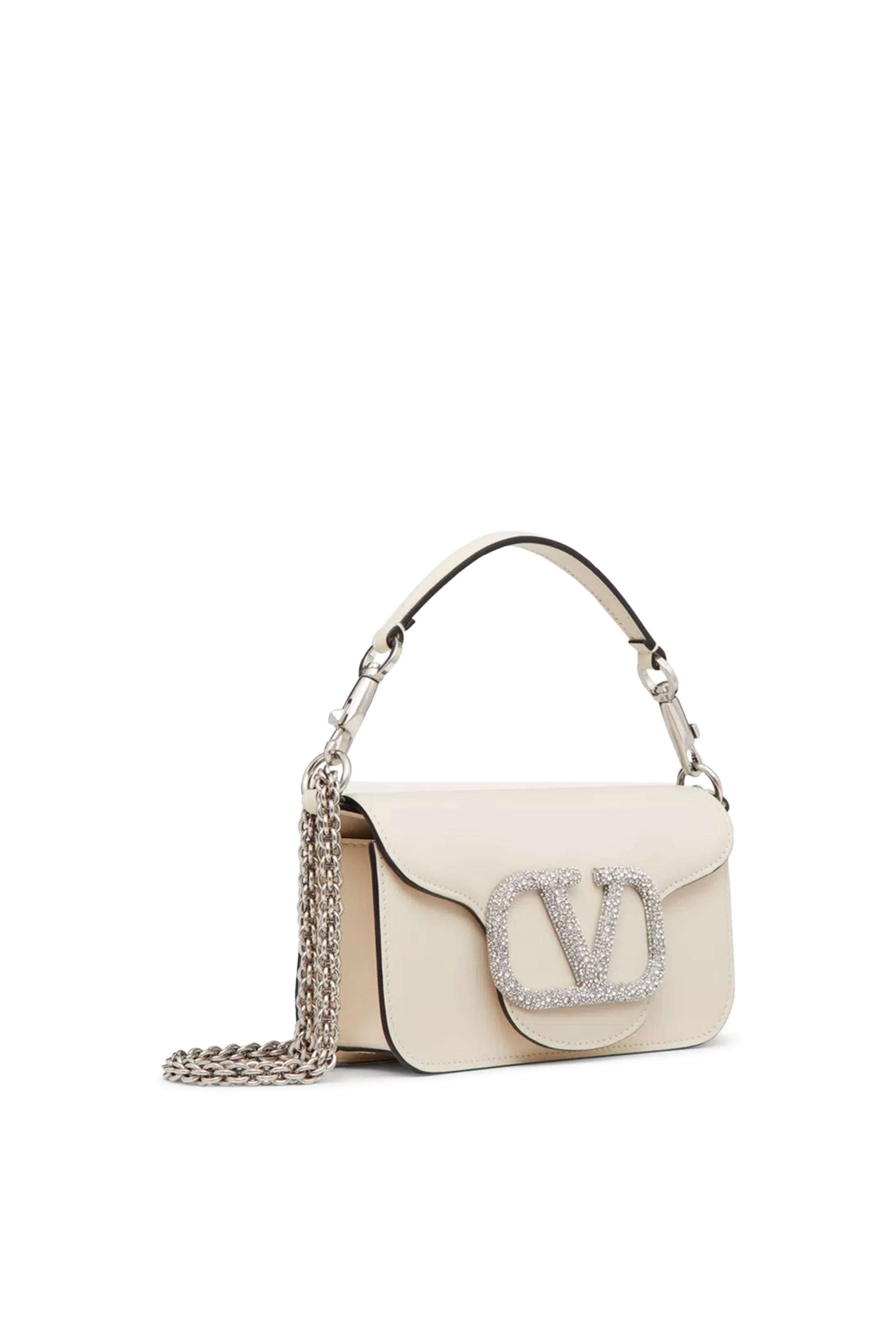 Loc&ograve; Small Shoulder Bag With Jewel Logo