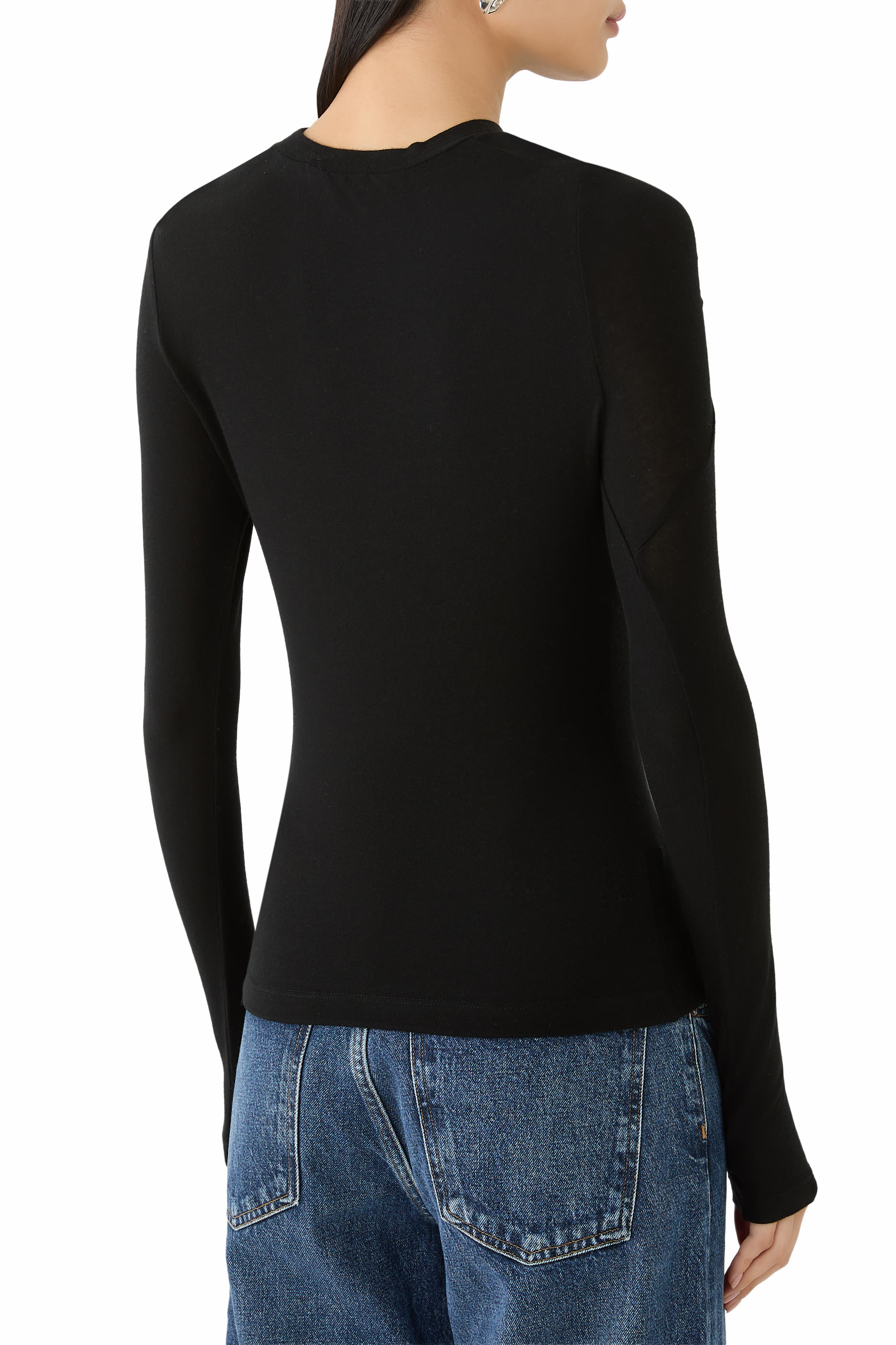 Lissa Log Sleeve T-Shirt