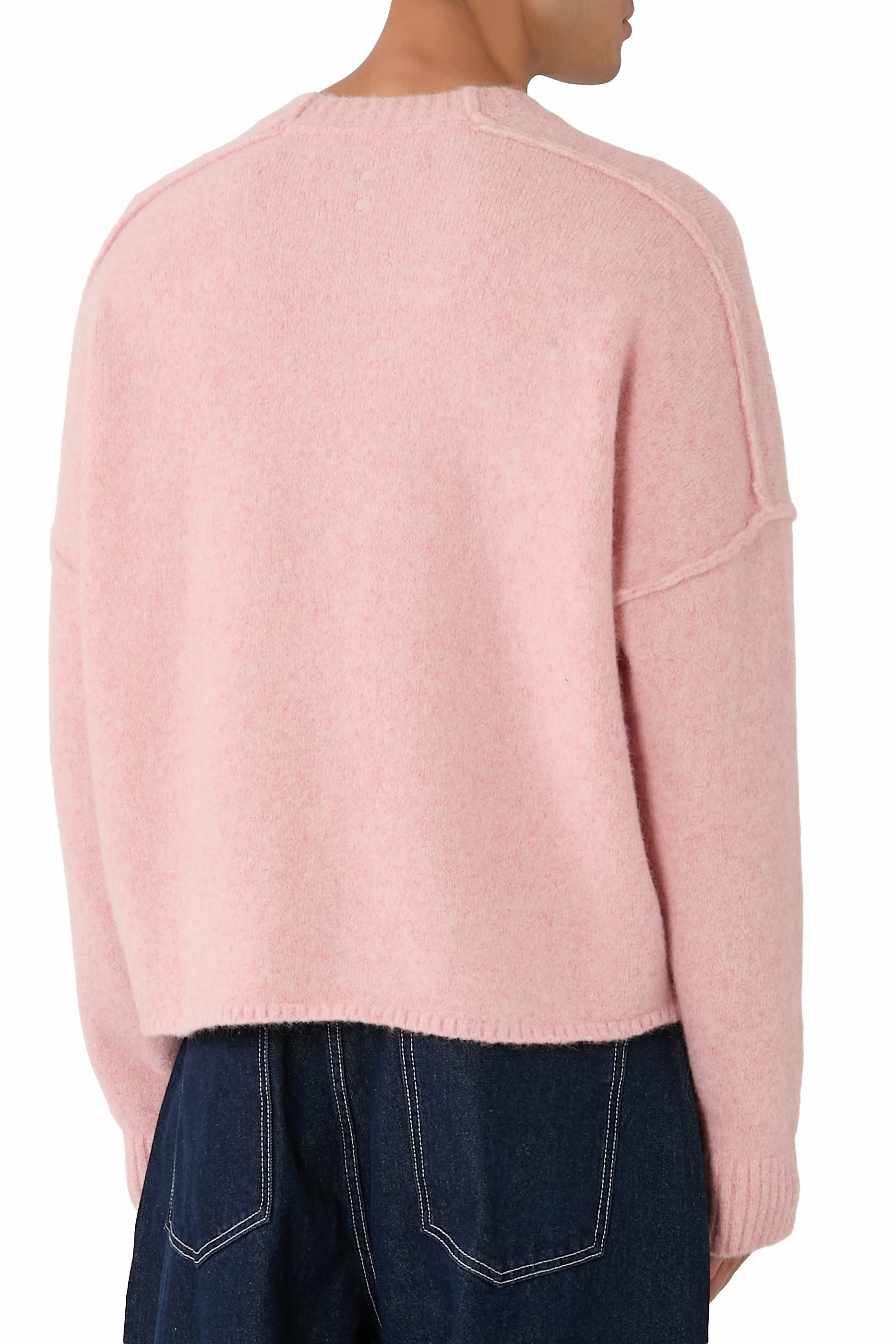 Exposed Mock Neck Jumper 