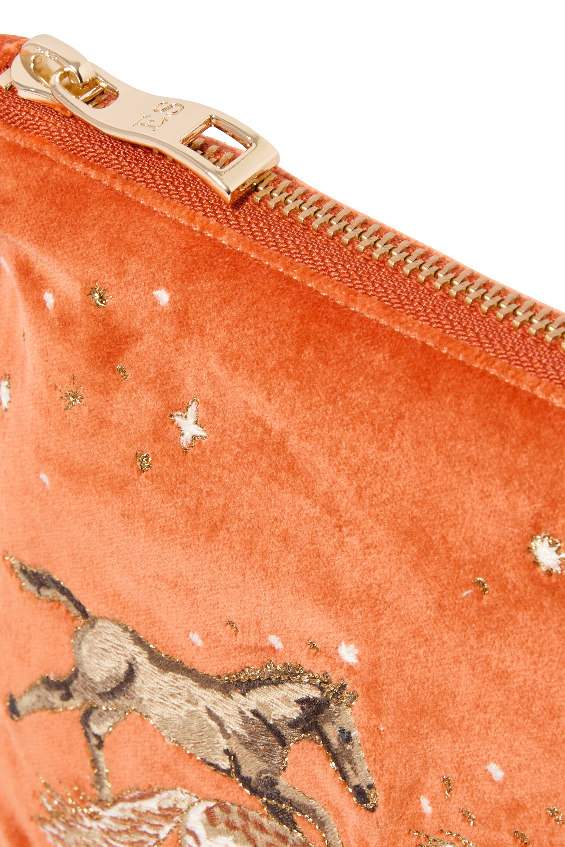 Celestial Wild Horses Velvet Everyday Pouch