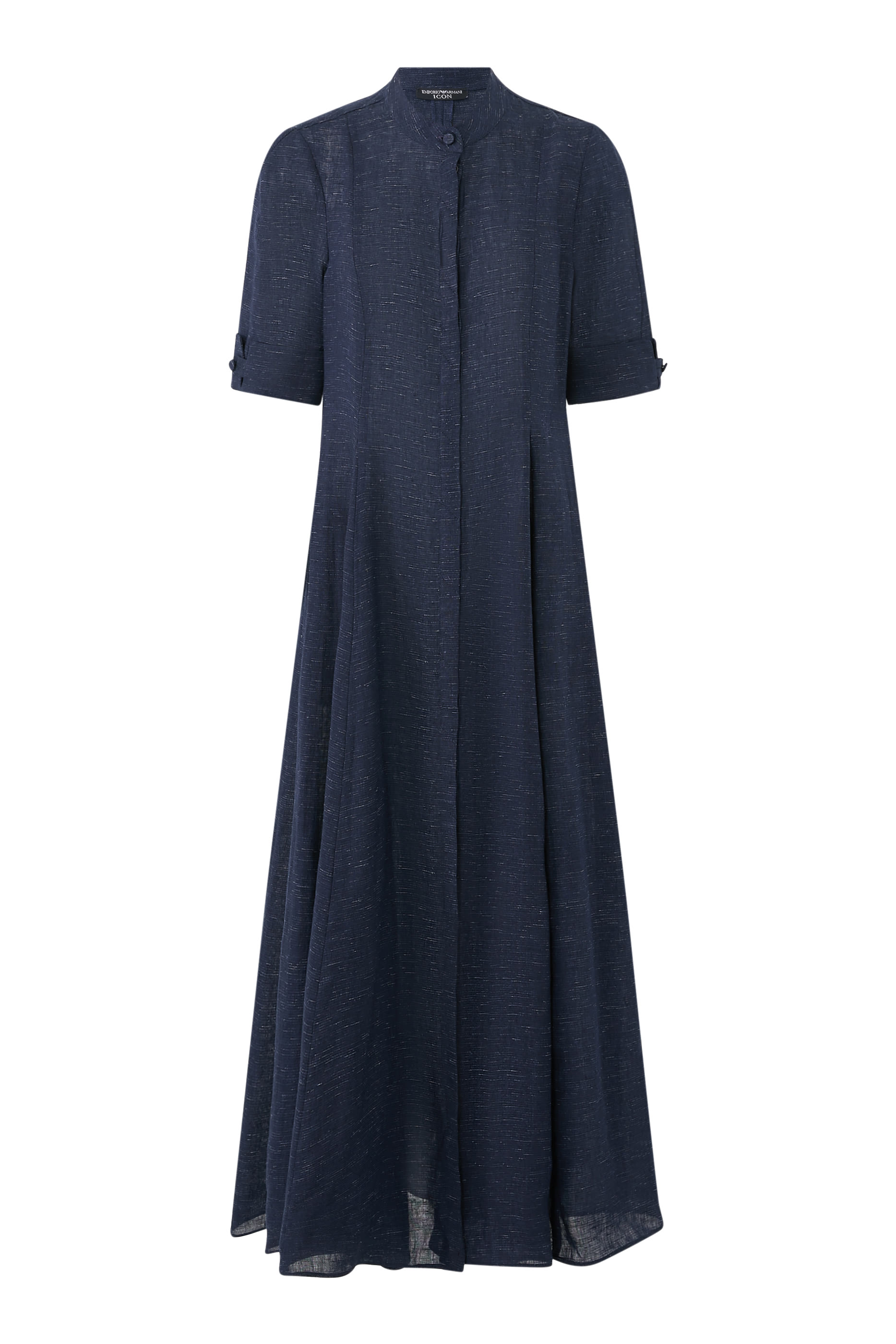 Short Sleeves Midi Dress