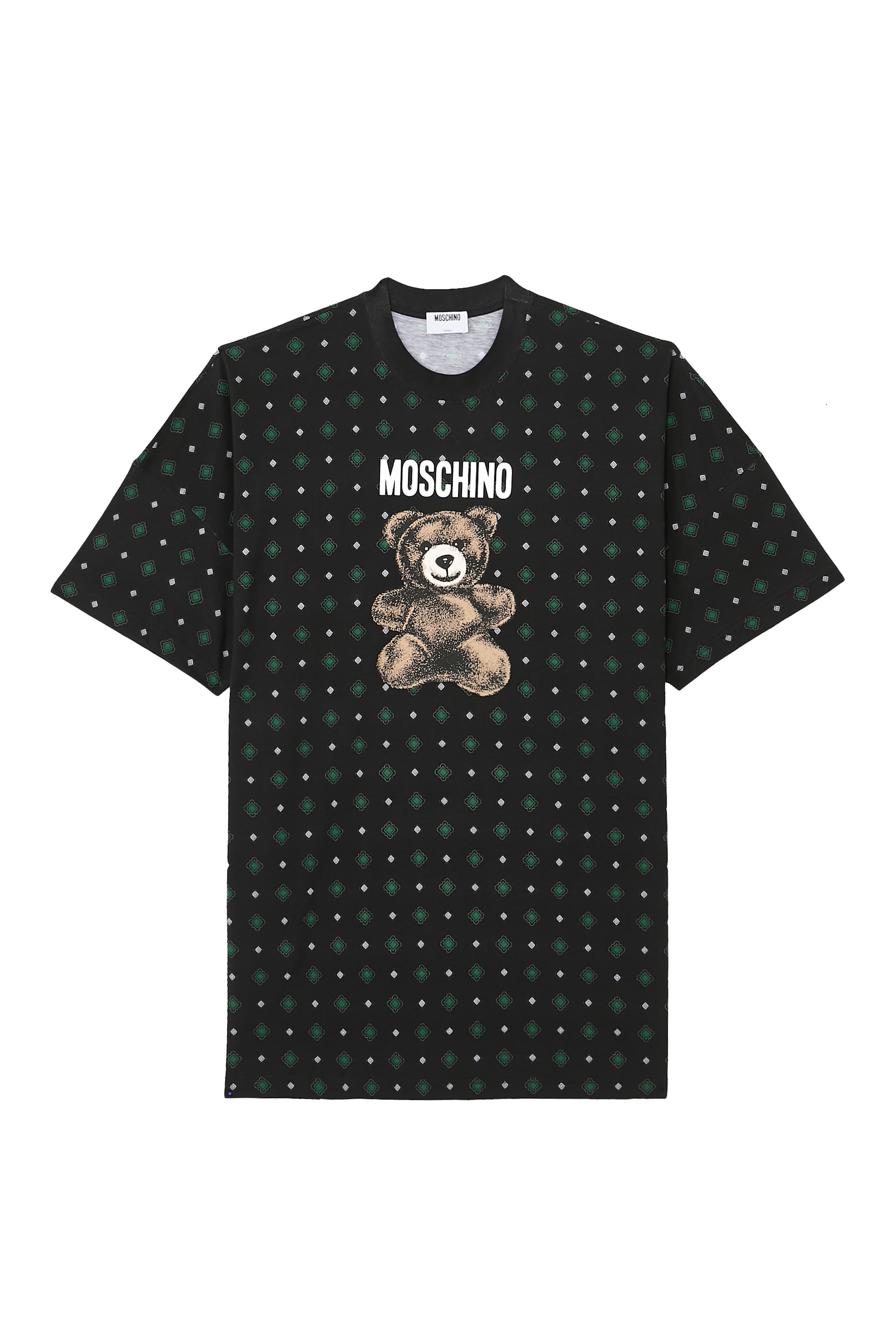 Logo Teddy Printed Dress