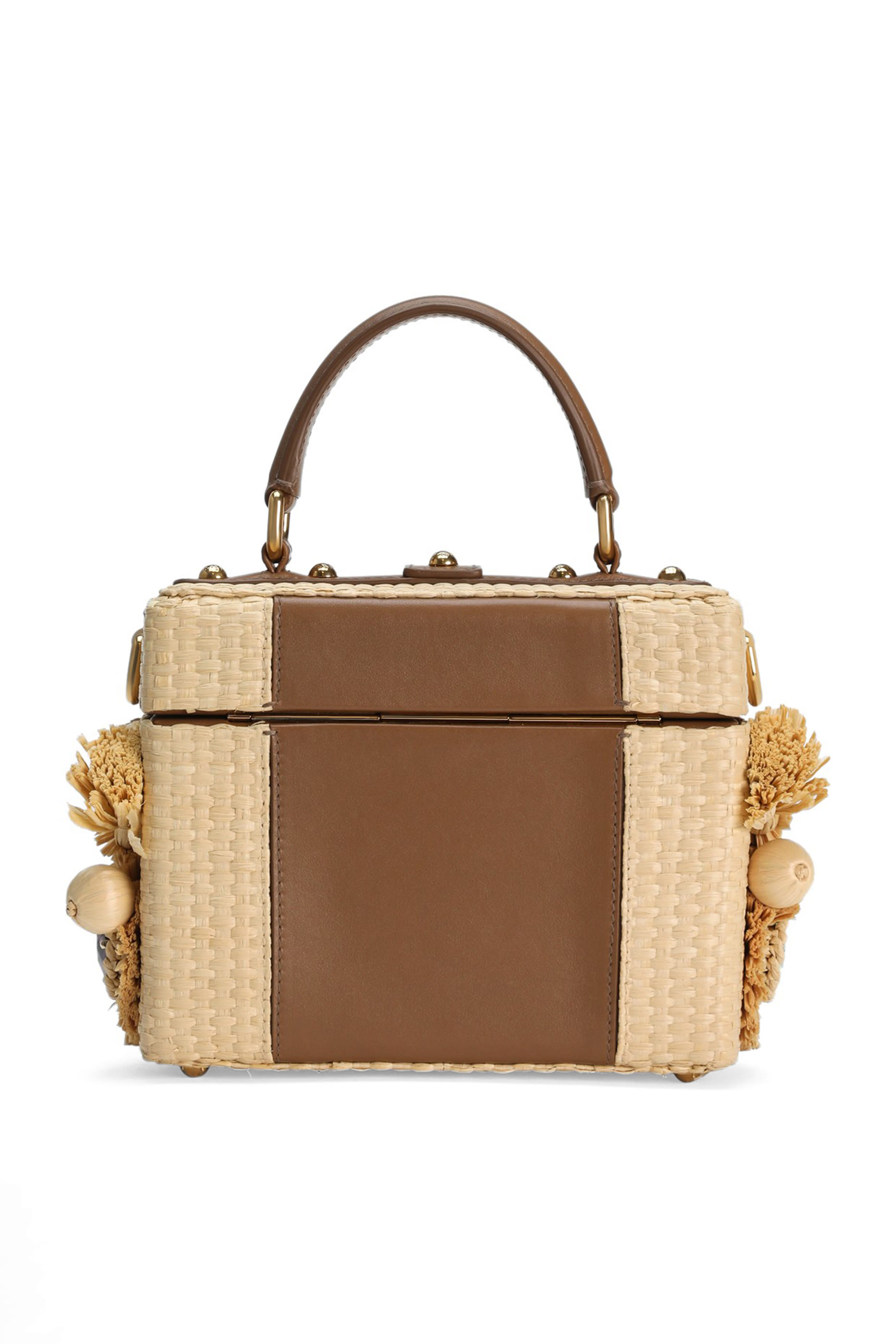 Dolce Box Embroidery Crochet Handbag 