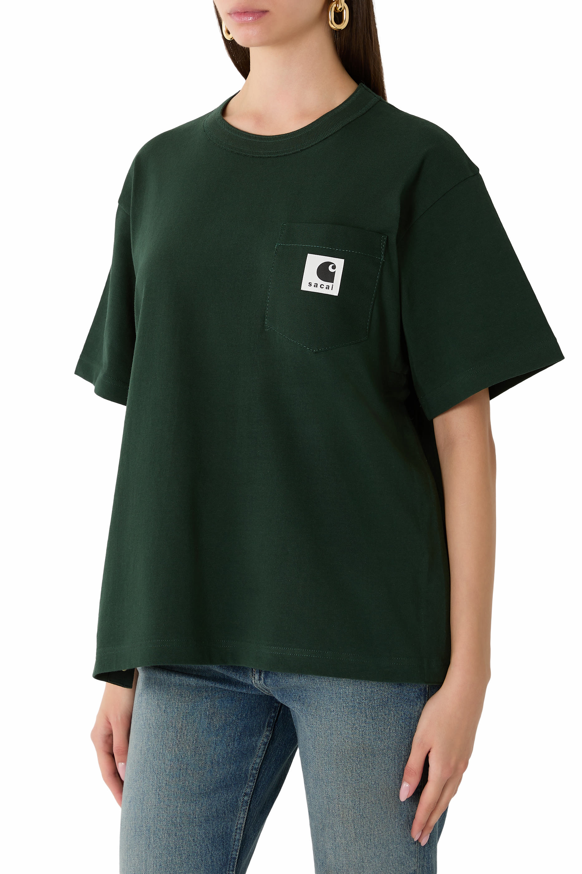 X Logo Cotton Jersey T-Shirt