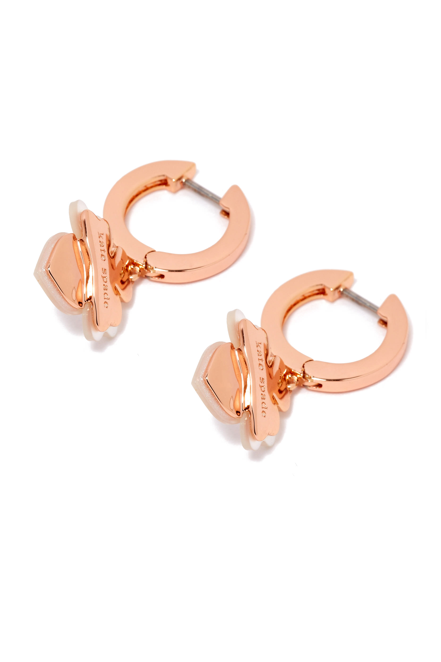 Precious Pansy Pav&eacute; Drop Earrings