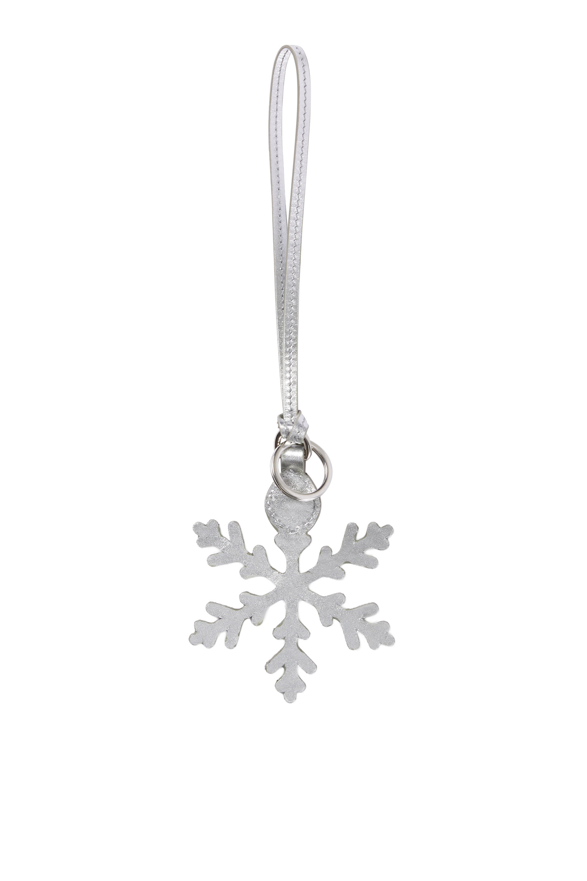 Snowflake-Shaped Bag Charm