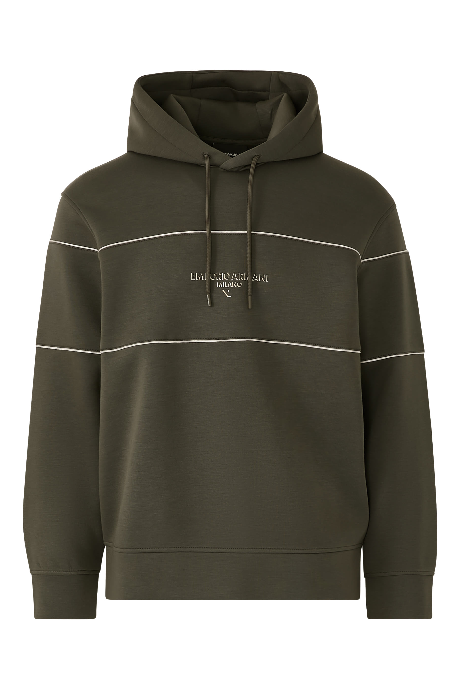 Double-Jersey Hooded Sweatshirt