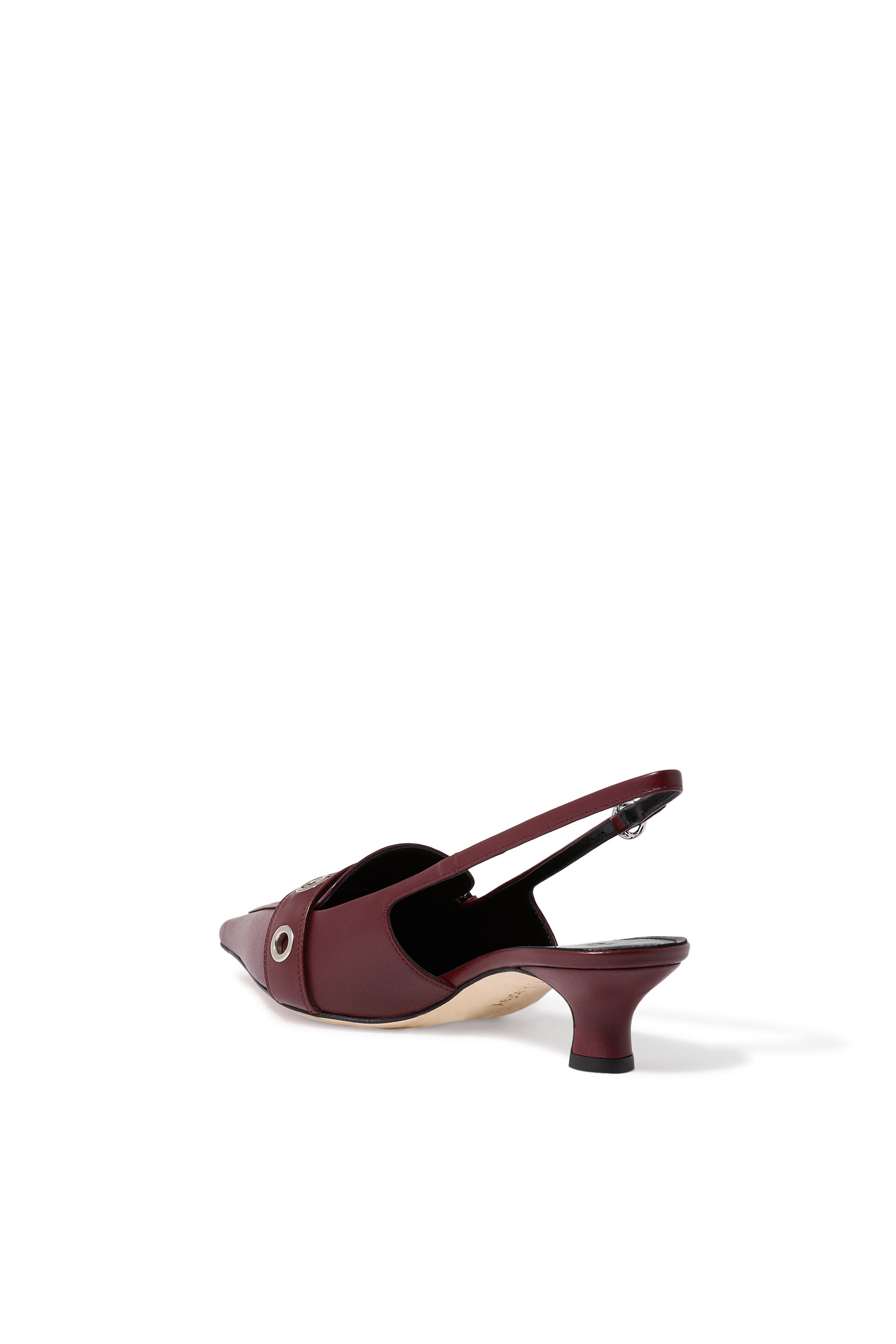 Davina Eyelet Slingback 35 Pumps