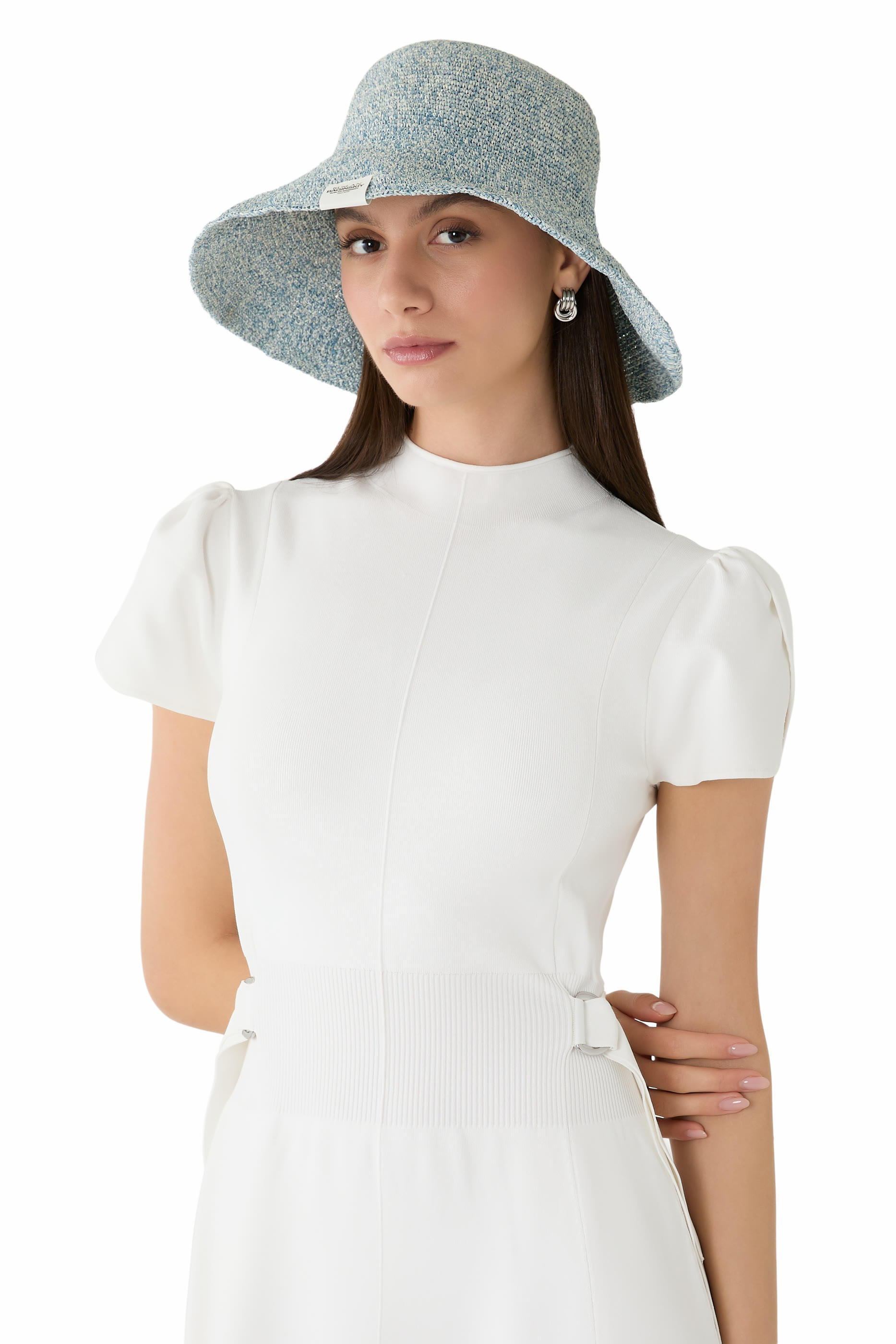 Logo-Patch Foldable Bucket Hat