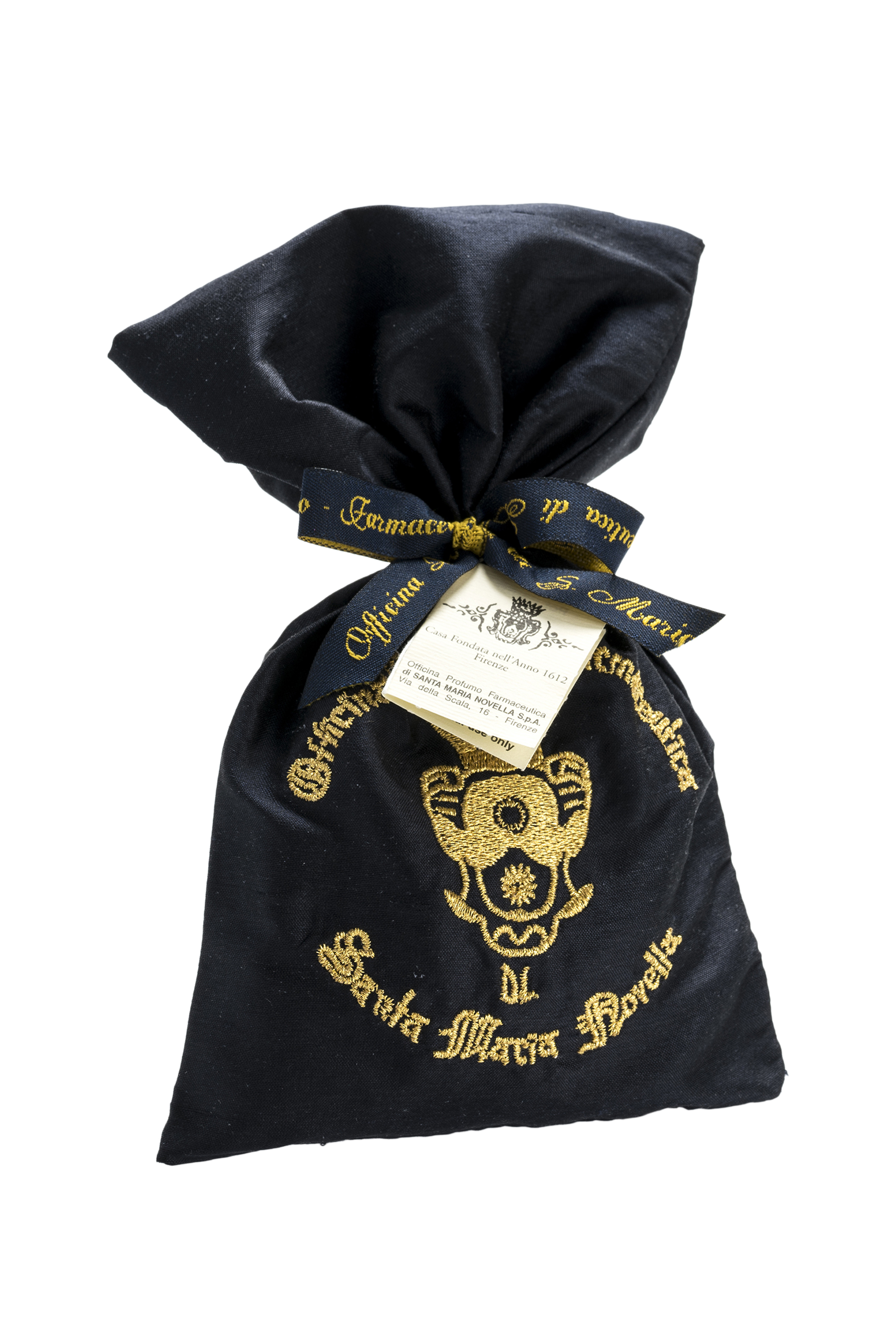 Pot Pourri in Embroidered Silk Sachet