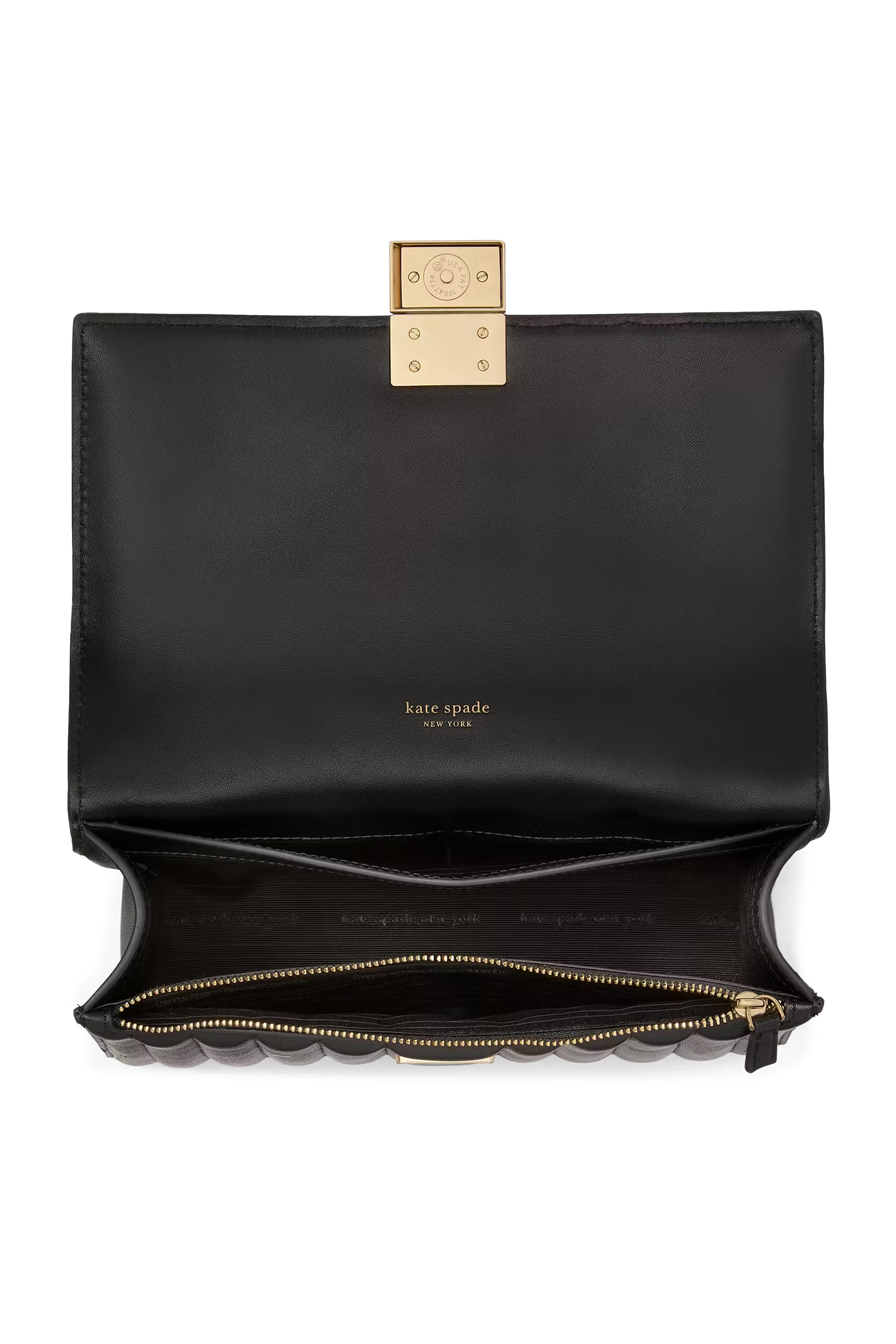 Deco Quilted Chain Shoulder Bag