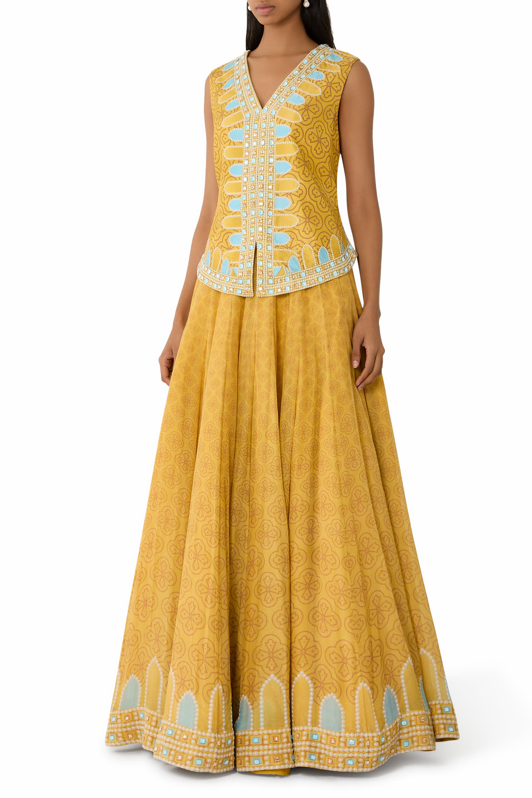 Printed Lehenga