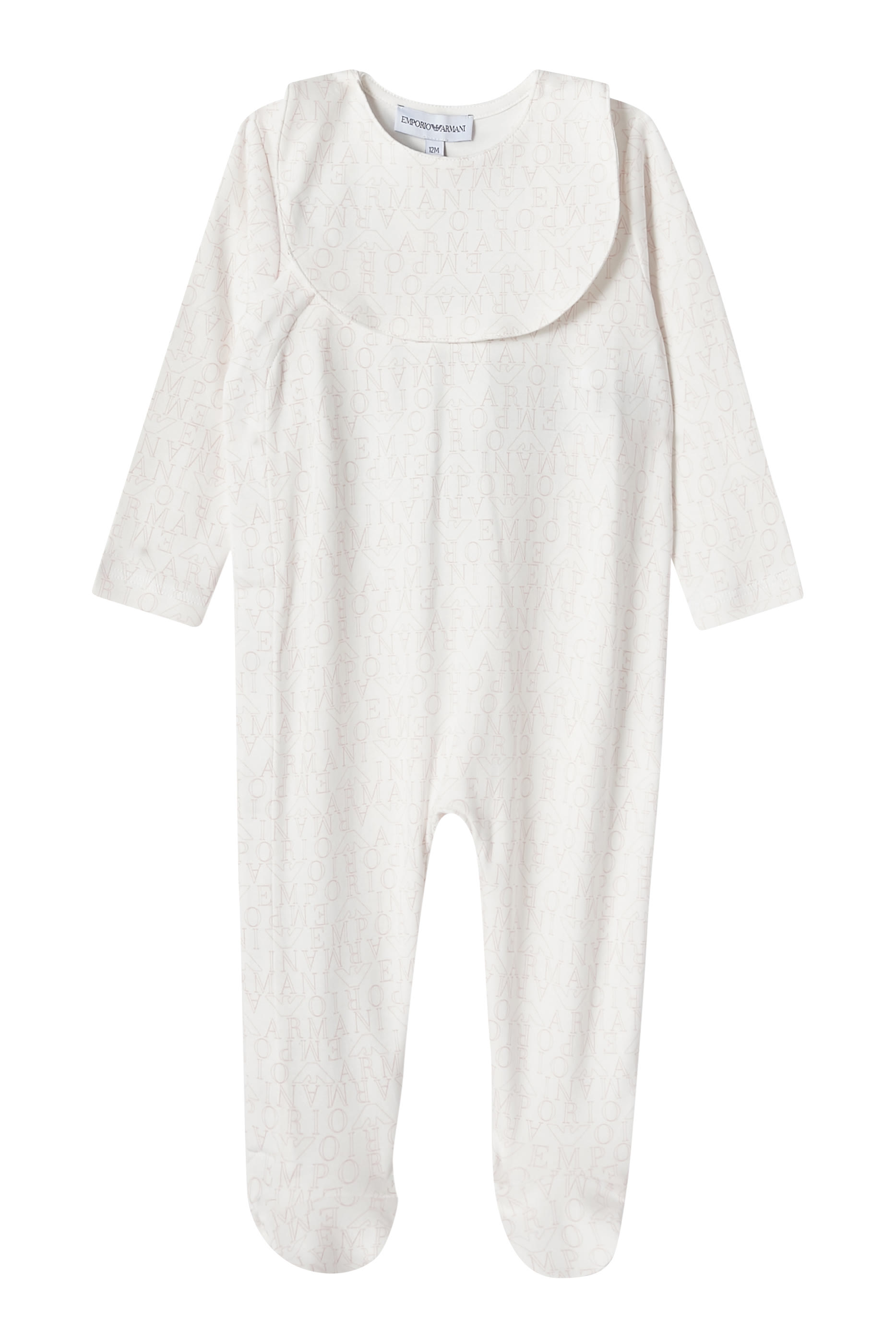 Kids Logo Jumpsuit & Bib Set 