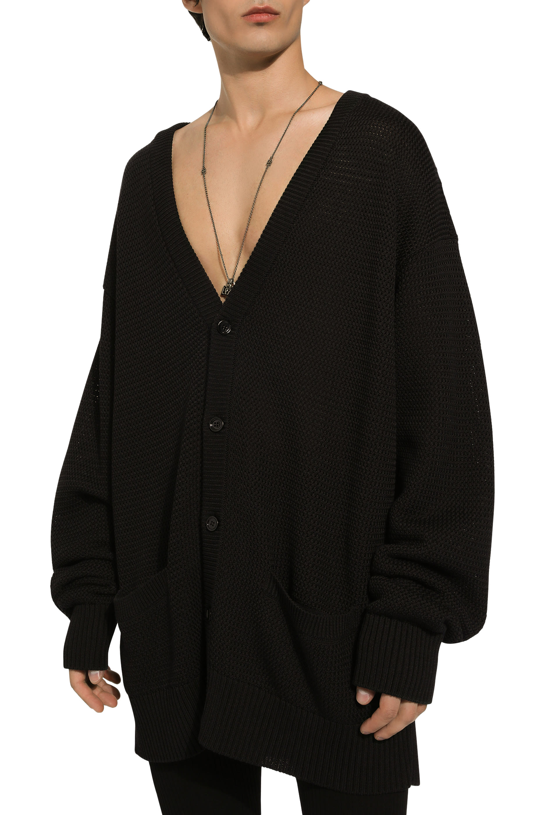 DG Logo and Plaque Necklace