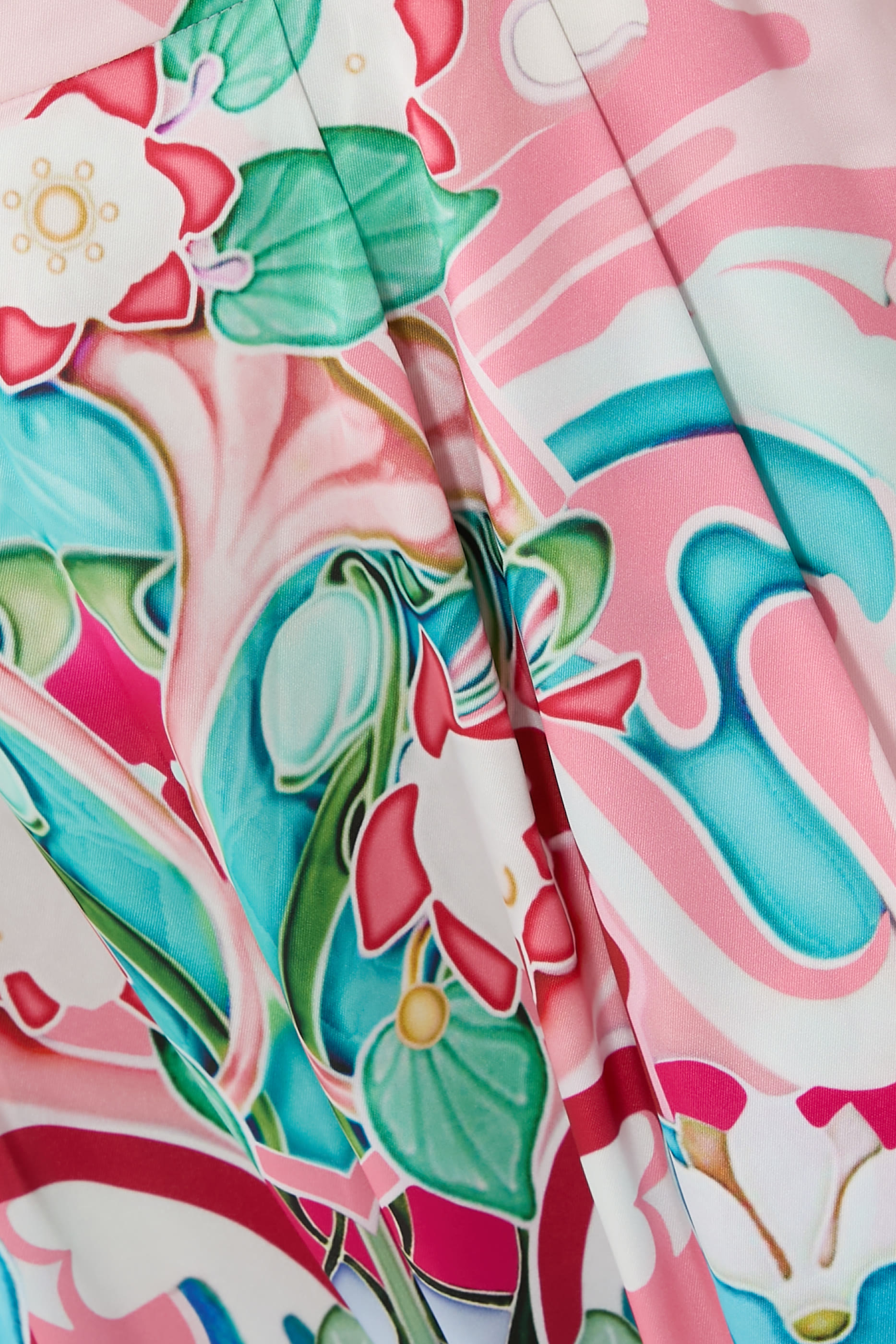 Varenne Printed Satin Pants