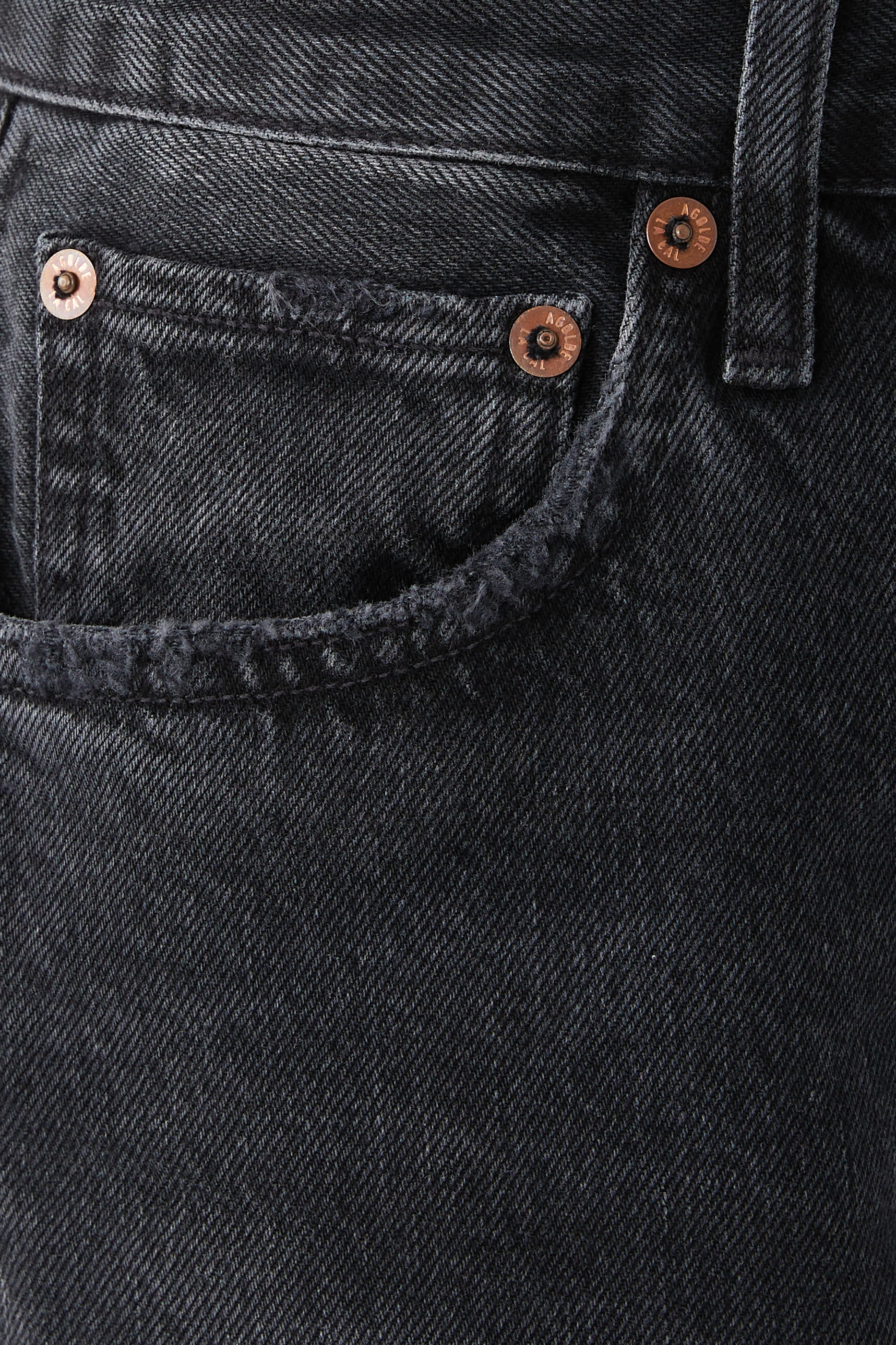 Riley High Rise Straight Crop Jeans