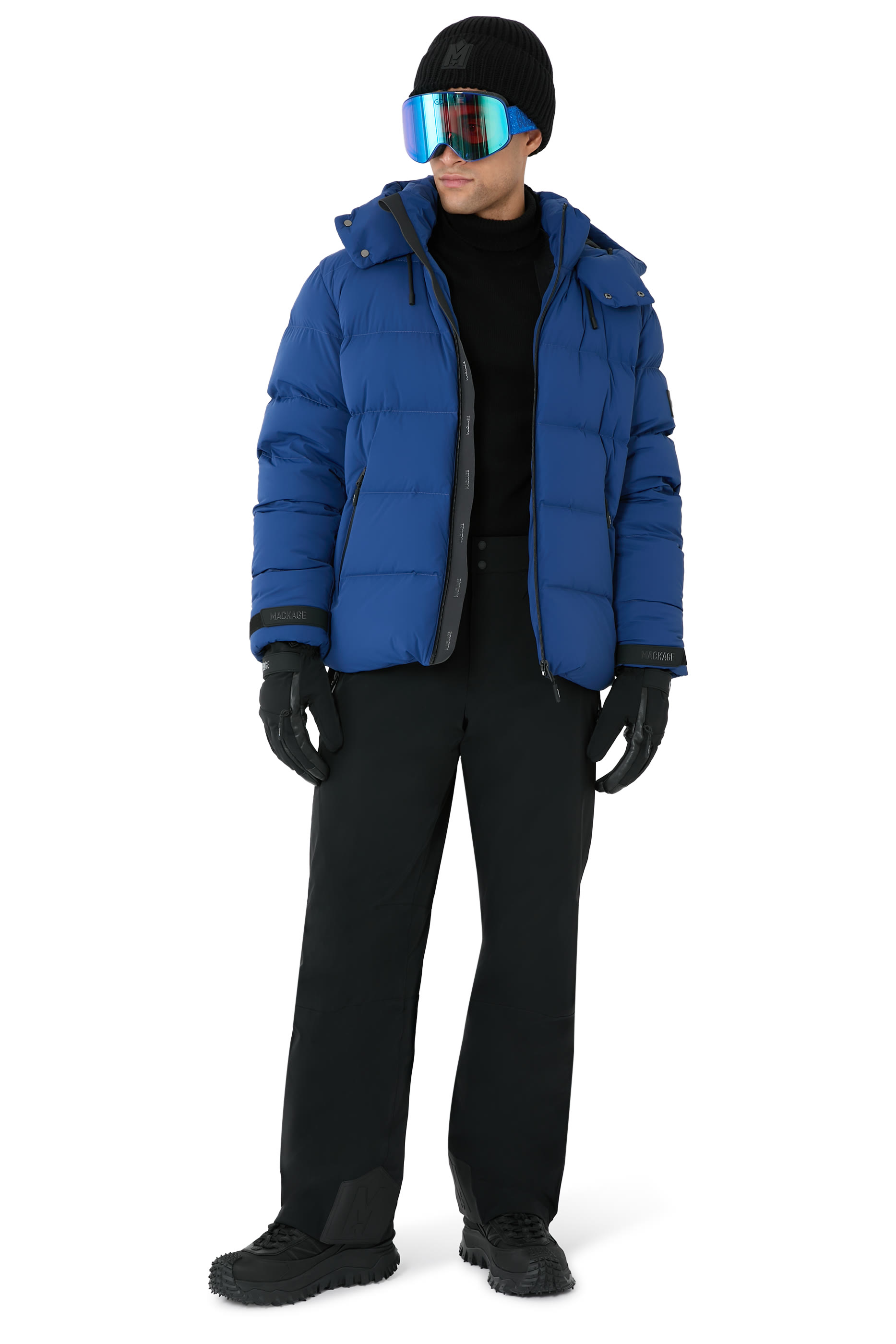  JUDE-MZ Hand-Knit Toque with Ribbed Cuff