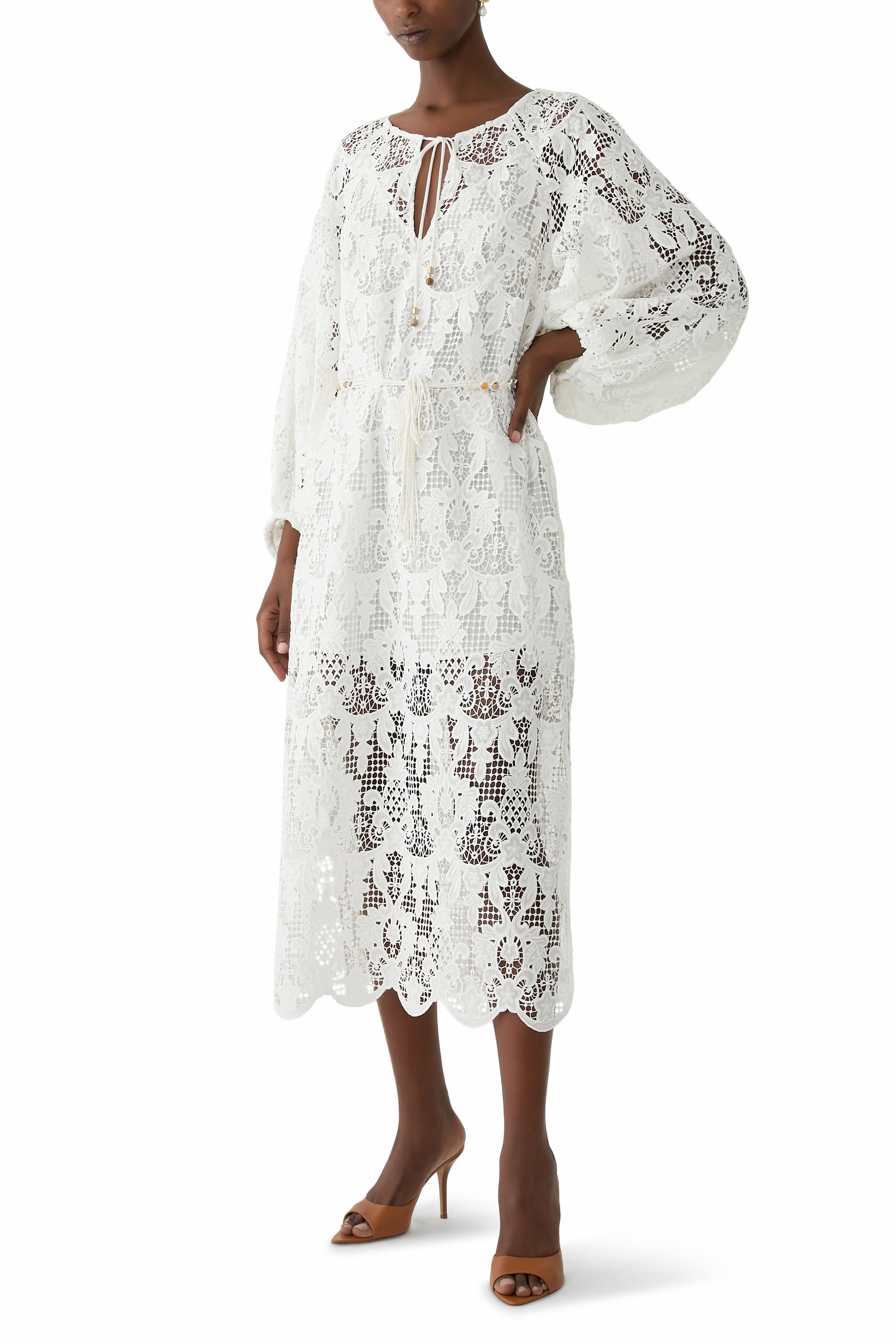 Coco Lace Midi Dress