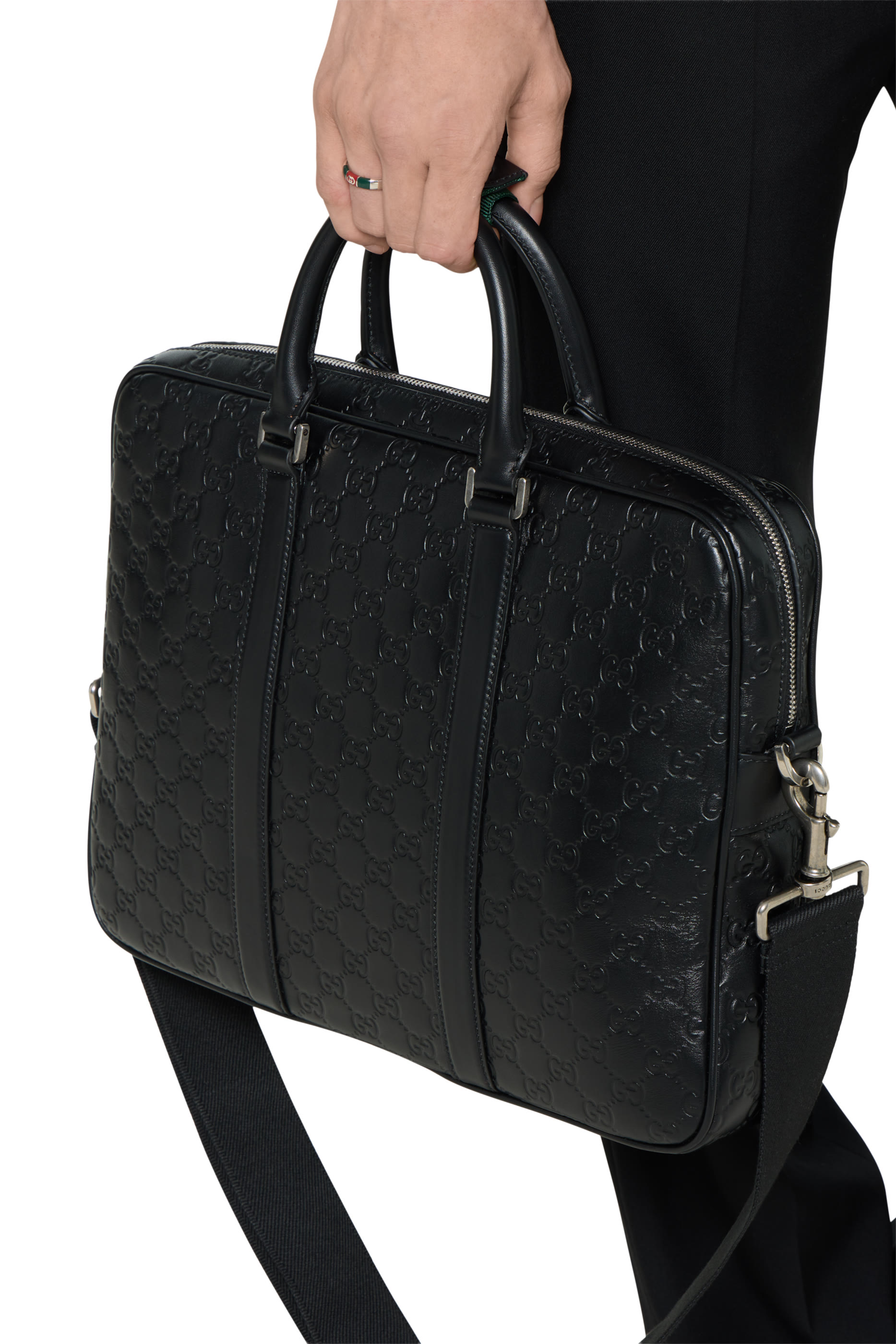 GG Emblem Large Briefcase